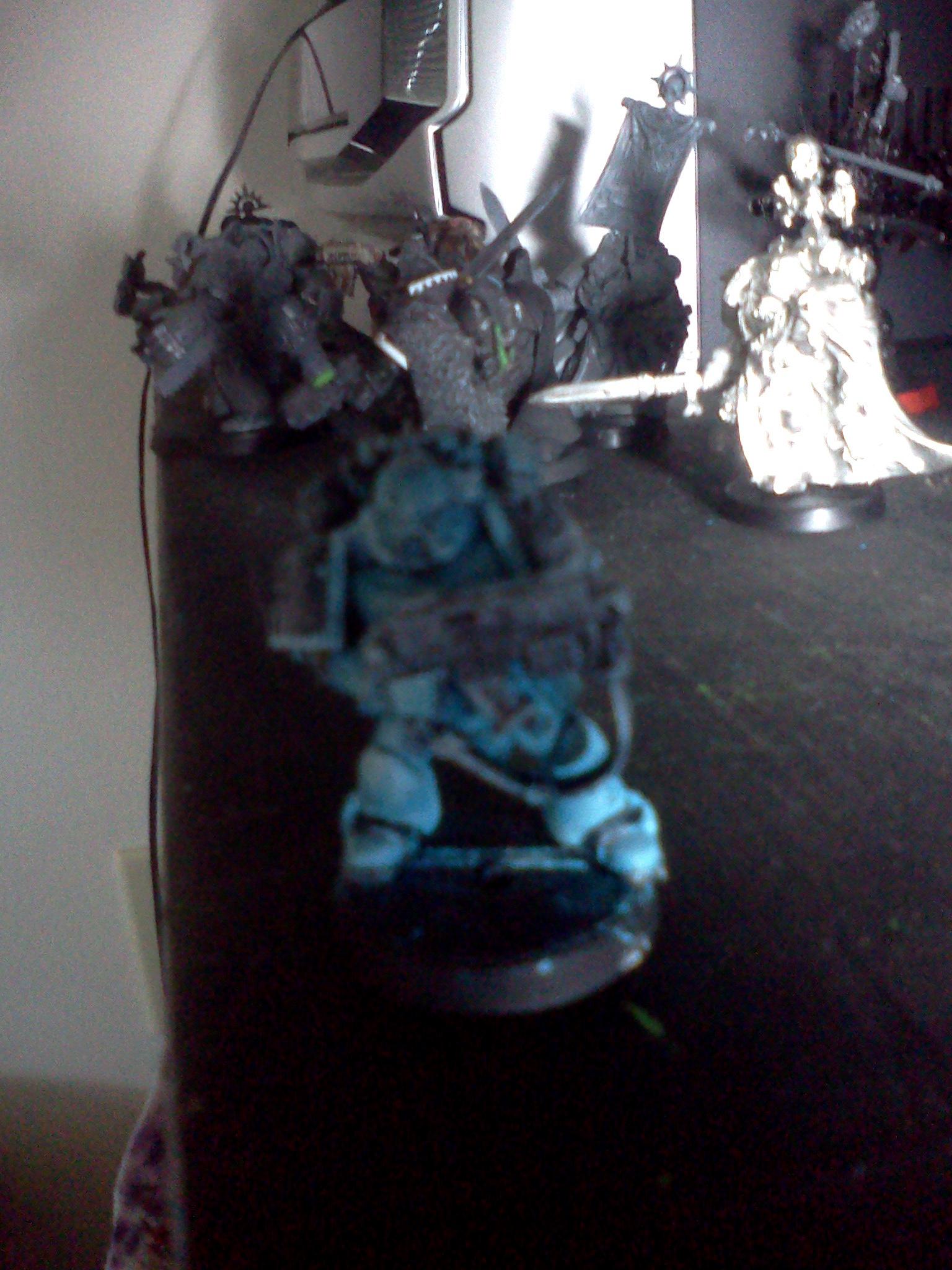 Custom, Ice, Snow, Space Marines, Tact Squad