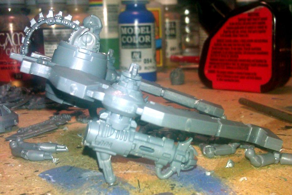 Conversion, Games Workshop, Kit Bash, Necrons, Test, Tomb Blade, Warhammer 40,000