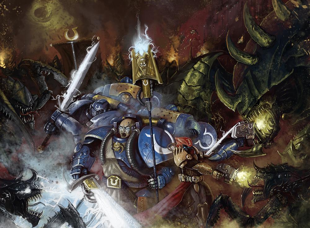 Inquisitor, Tyranid Invasion, Tyranids, Ultramarines