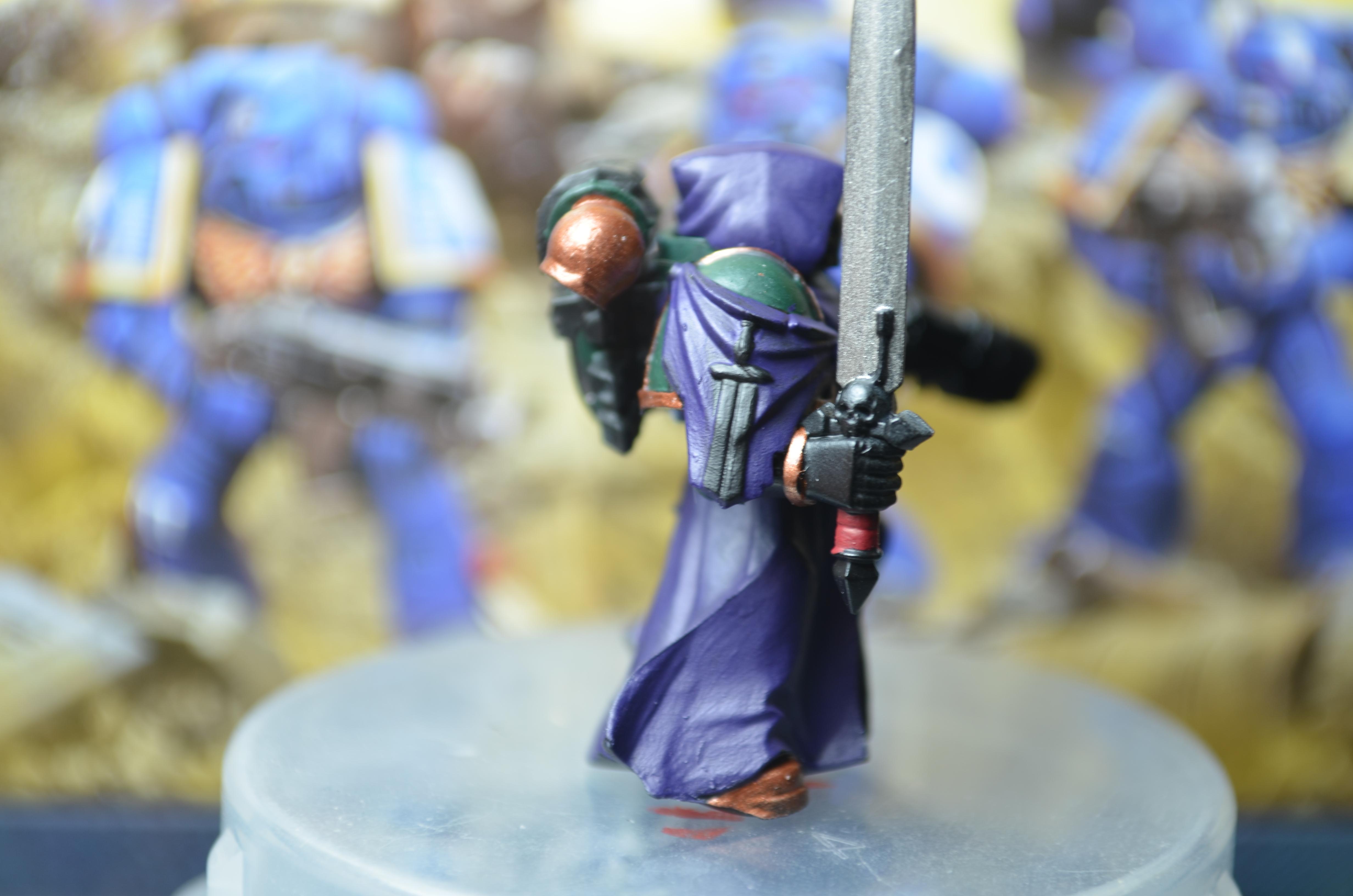 Dark Angels, Robes, Space Marines, Work In Progress