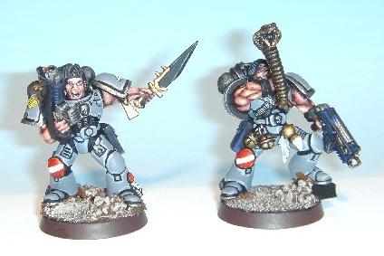 Conversion, Musician, Space Marines, Space Sharks, Tactical Squad