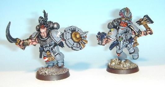 Conversion, Sergeant, Space Marines, Space Sharks, Tactical Squad