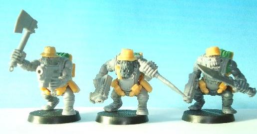Blood Axe, Commandos, Conversion, Orks