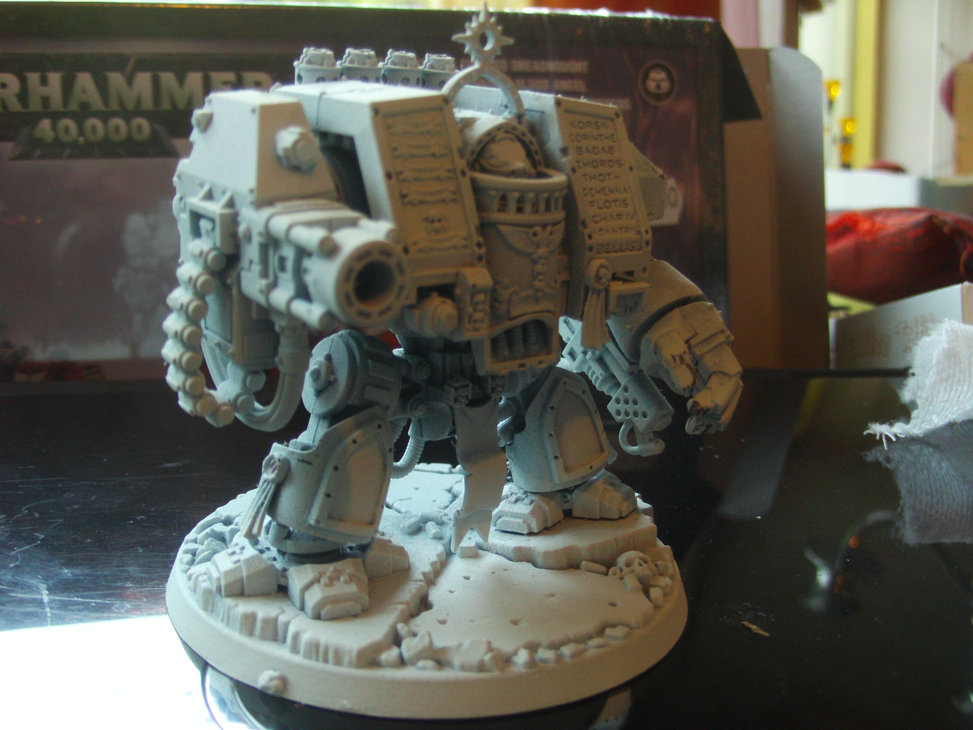 venerable dreadnought with frag launcher