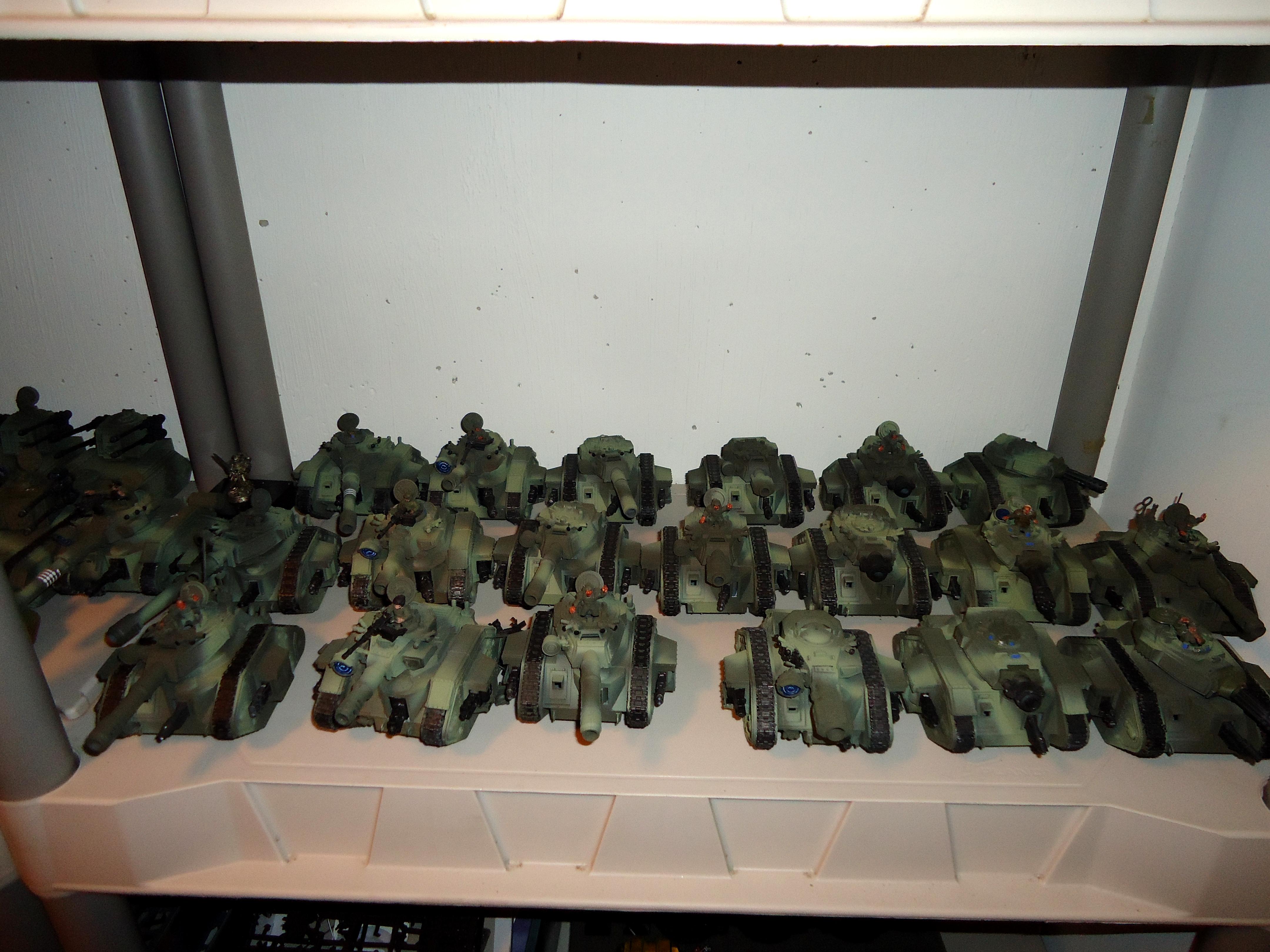 Apocalypse, Armor, Armored Company, Army, Brigade, Imperial Guard, Leman Russ, Tank, Work In Progress