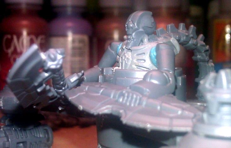Conversion, Games Workshop Kit Bash, Necrons, Test, Tomb Blade, Warhammer 40,000
