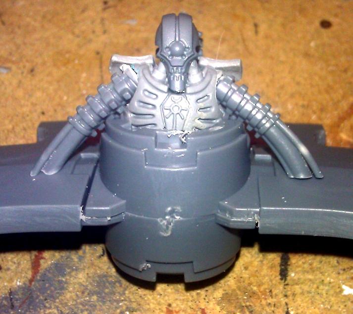 Conversion, Games Workshop Kit Bash, Necrons, Test, Tomb Blade, Warhammer 40,000