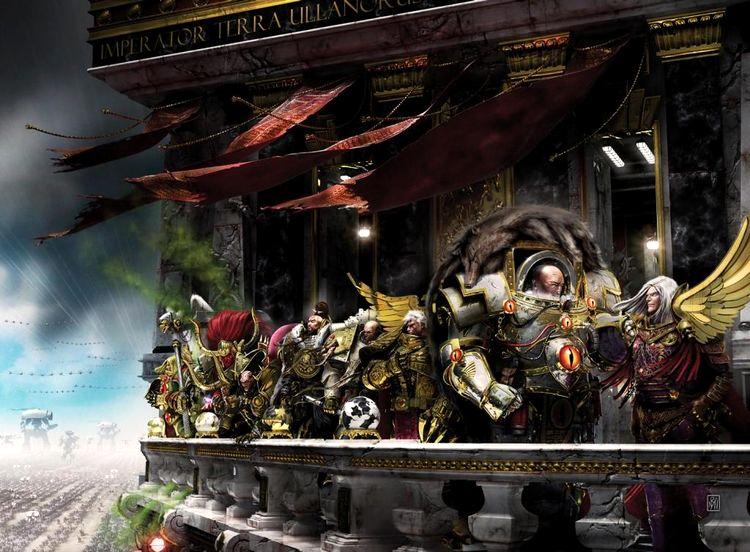 Artwork, Copyright Games Workshop, Primarch, Primarchs