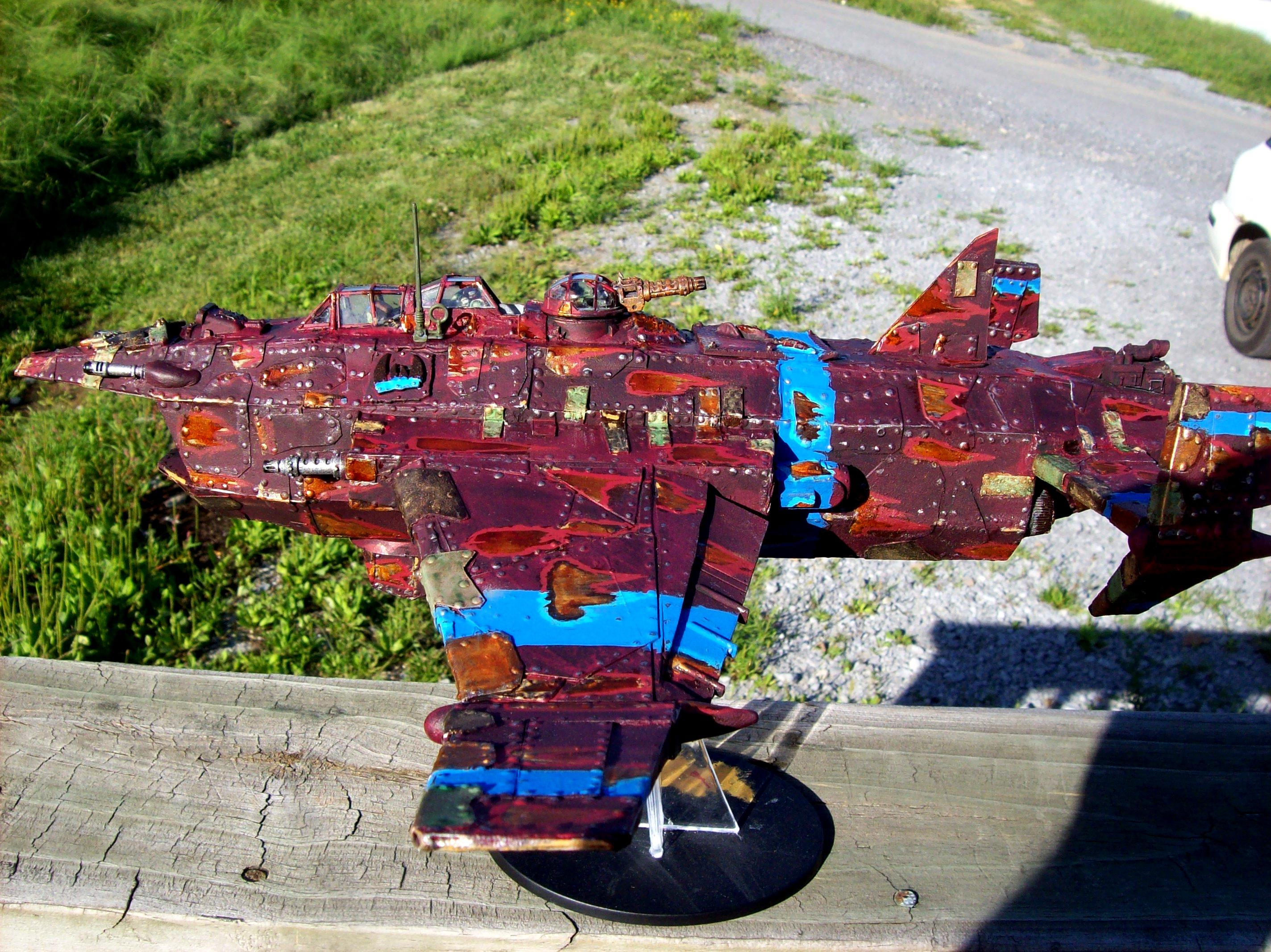 Orks, Plane, Red