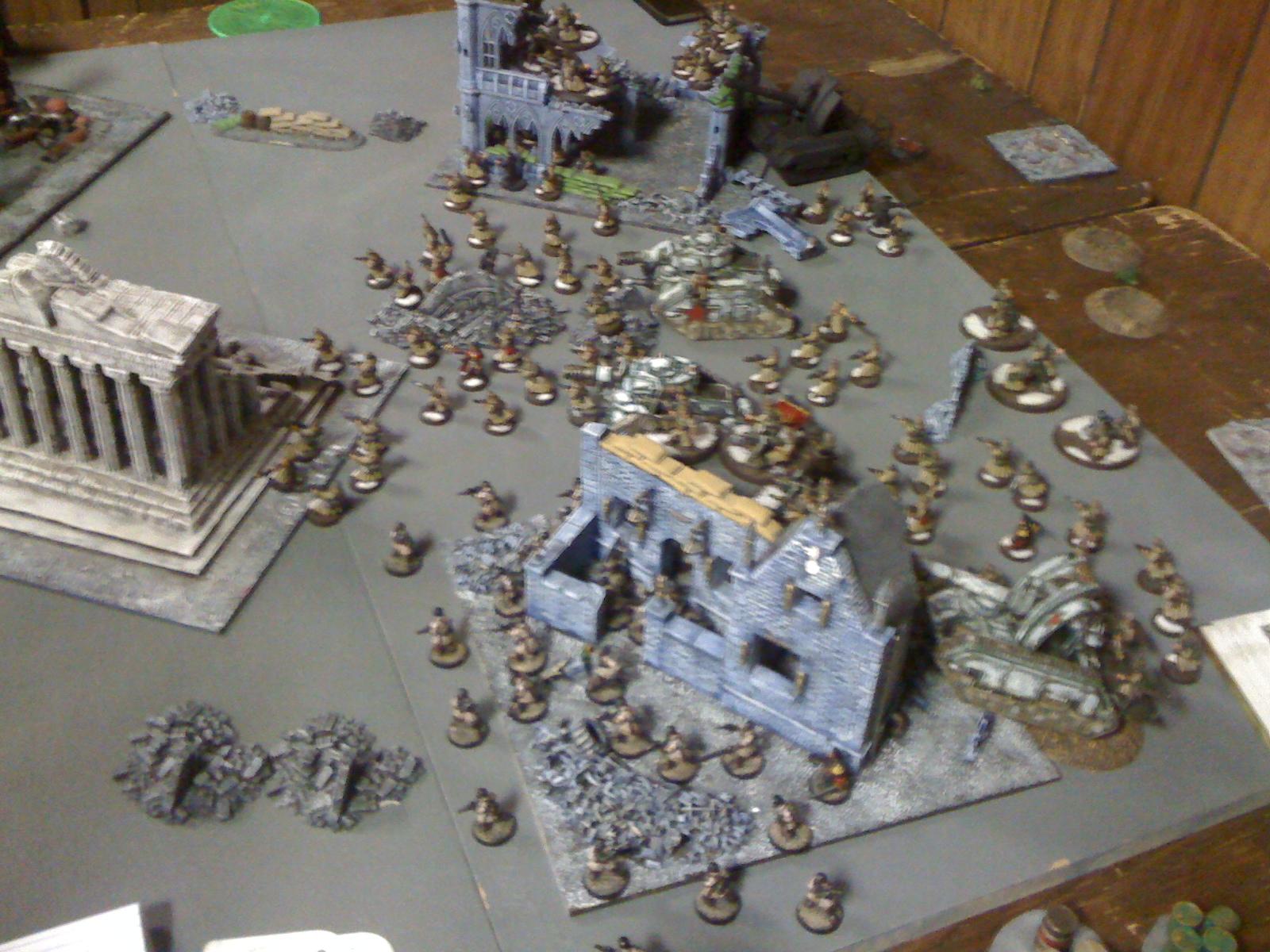 Battle Report, Imperial Guard, Russians, Valhallans, Warhammer 40,000