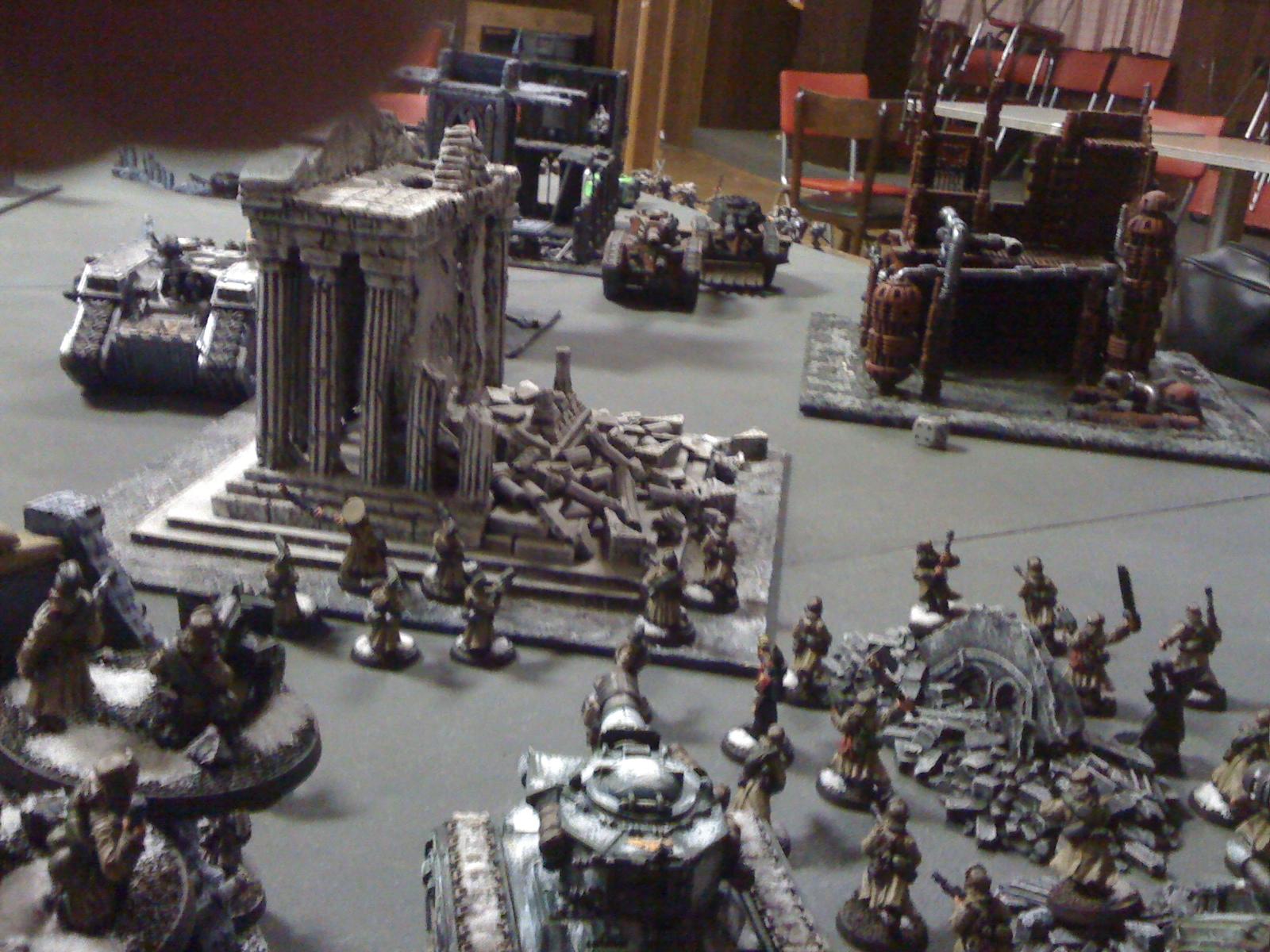 Battle Report, Imperial Guard, Russians, Valhallans, Warhammer 40,000