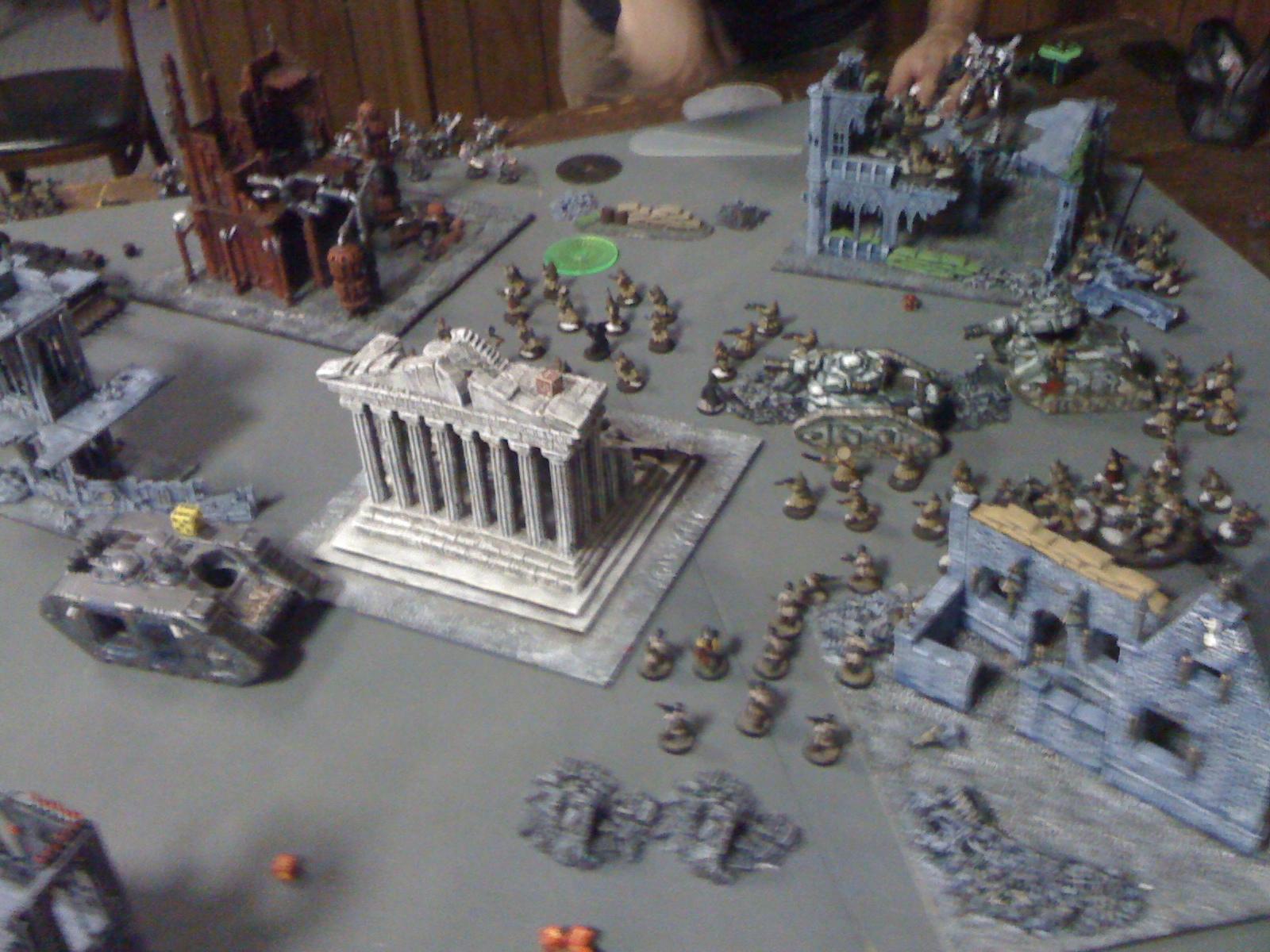 Battle Report, Imperial Guard, Russians, Valhallans, Warhammer 40,000