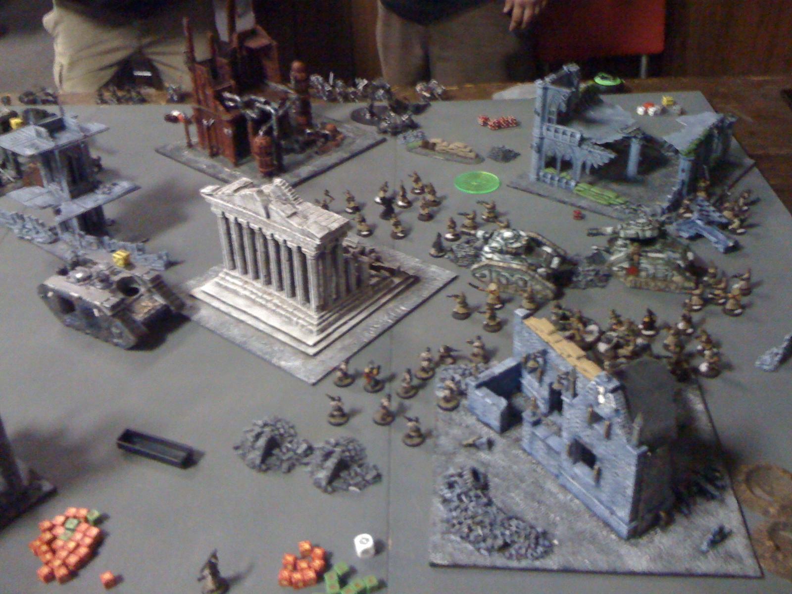Battle Report, Imperial Guard, Russians, Valhallans, Warhammer 40,000