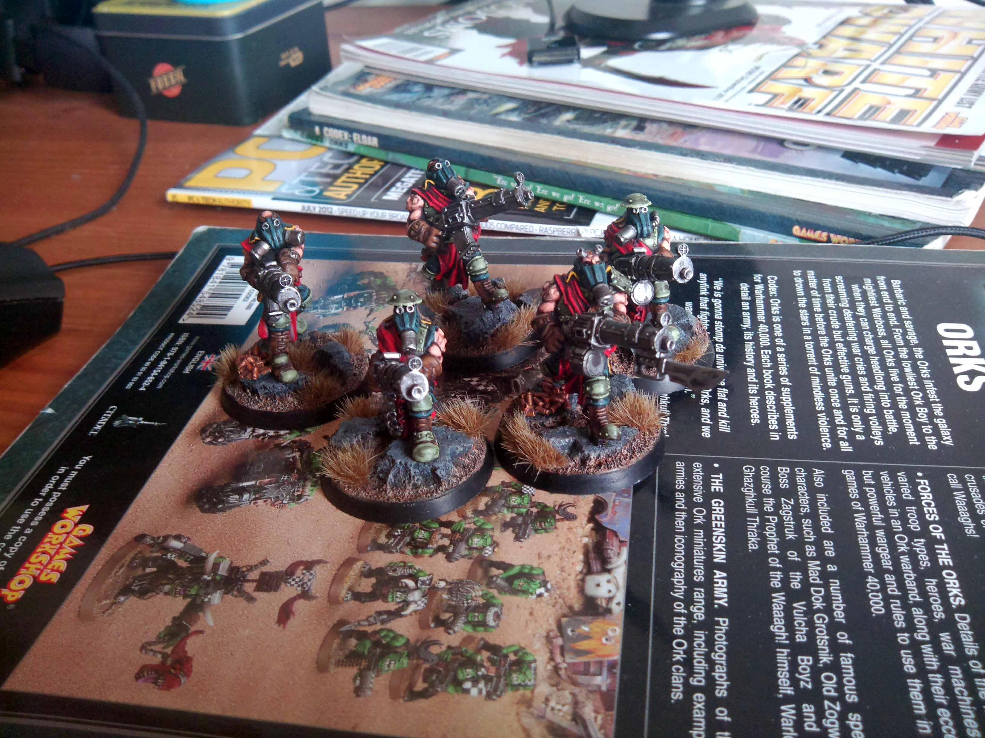 Ogryn Squad, Ogryns, Slugga, Trollkin Sluggas