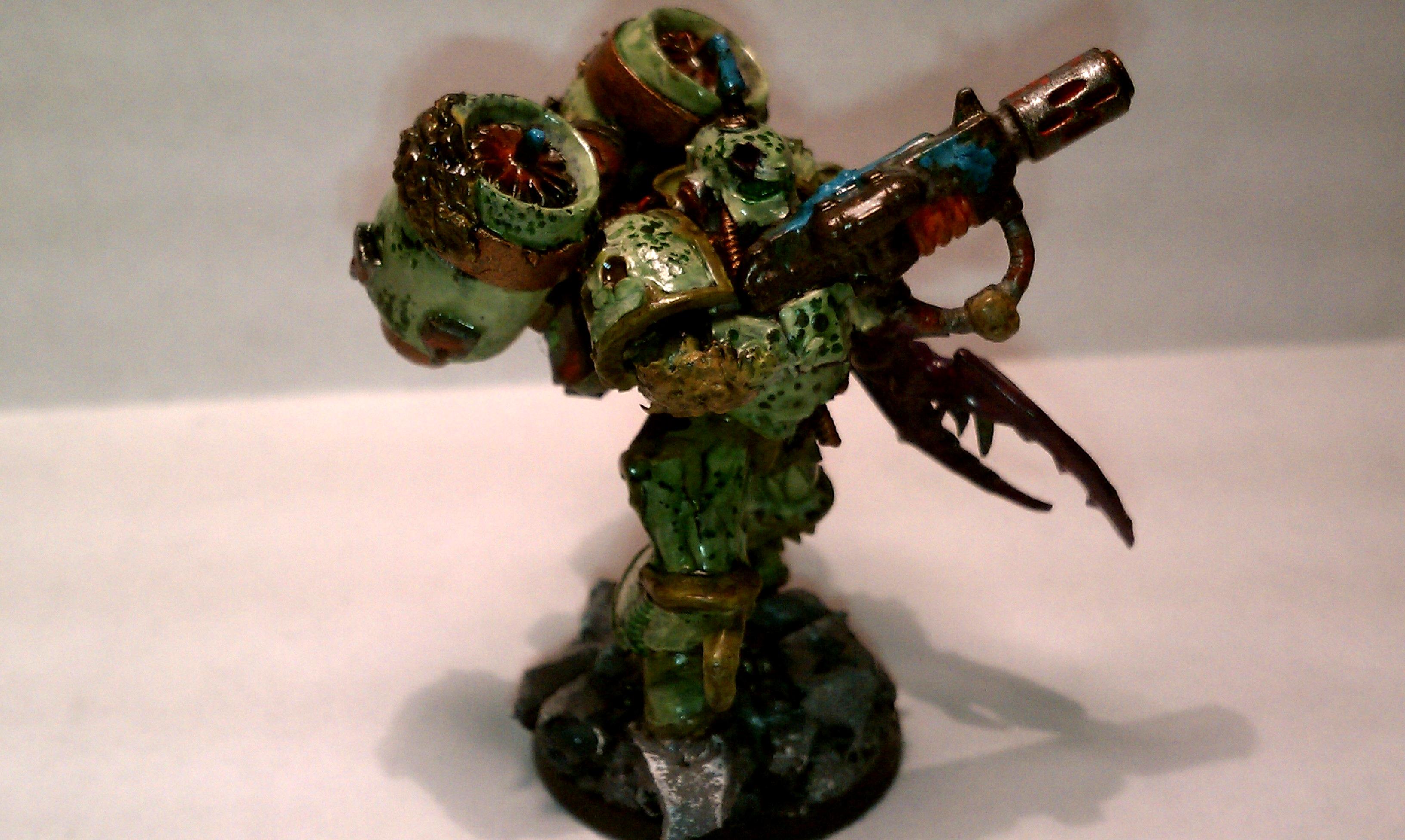 Chaos Space Marines, Conversion, Gloss, Nurgle, Raptors, Slimy, Warhammer 40,000
