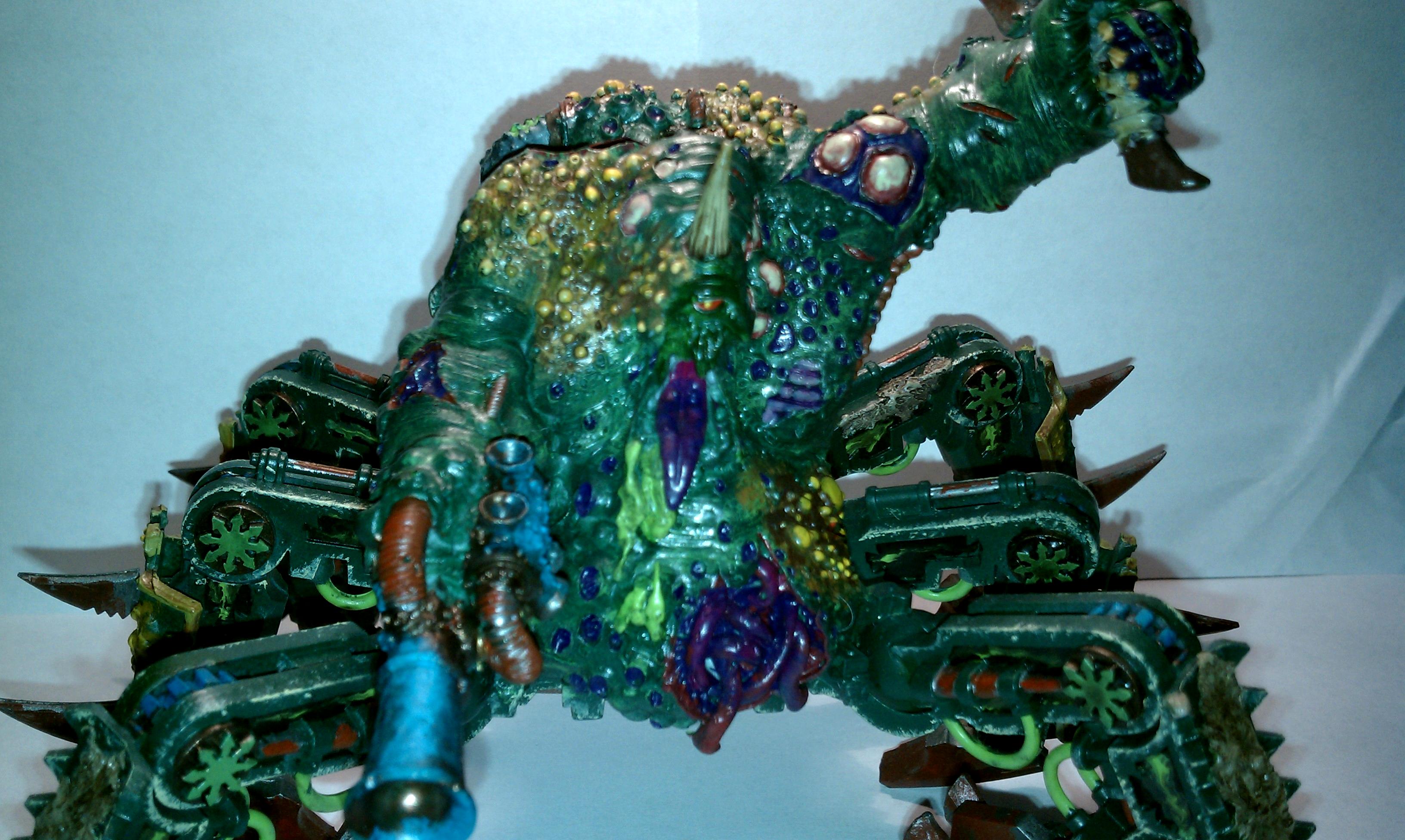 Chaos Space Marines, Daemons, Plague Hulk, Soul Grinder