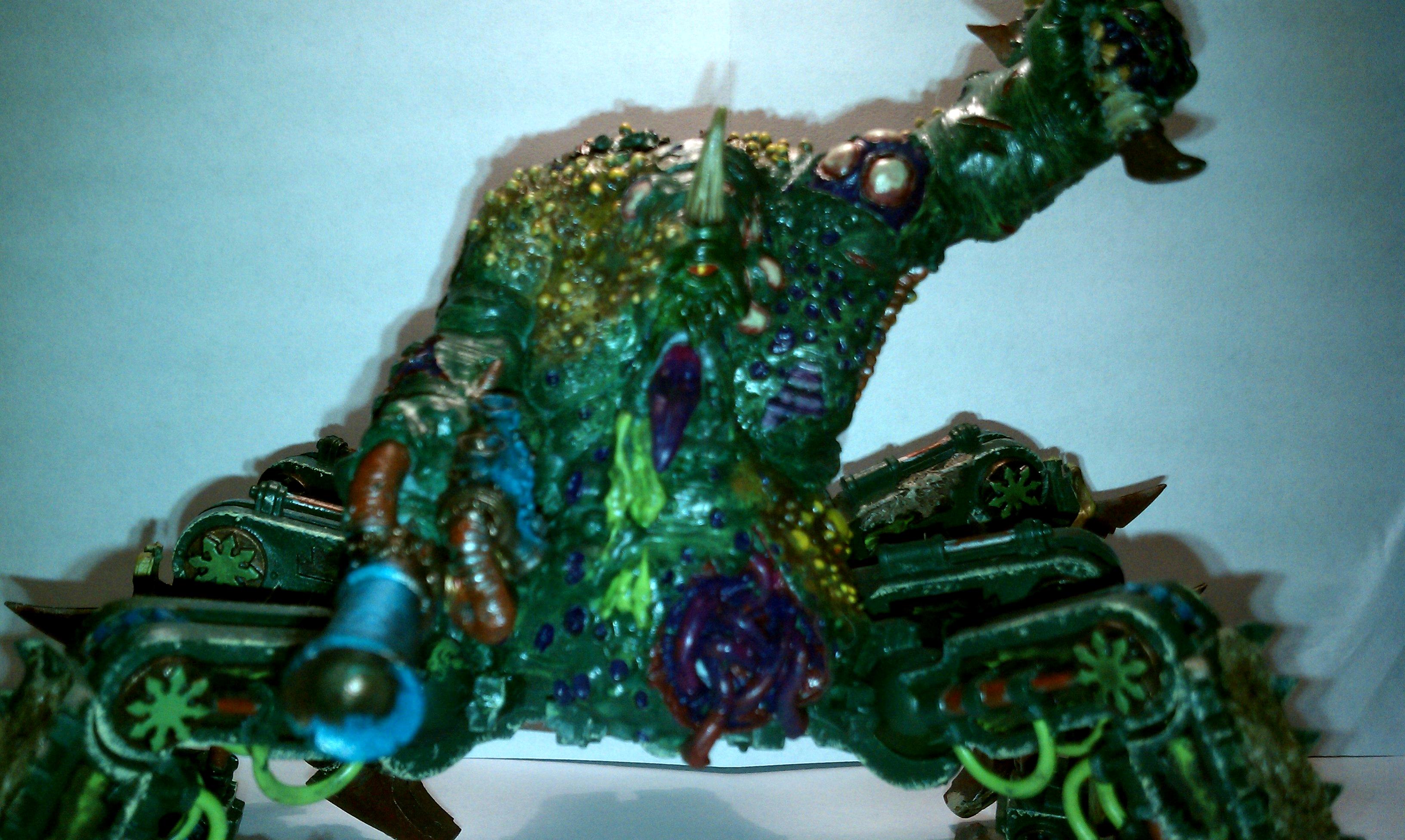 Chaos Space Marines, Daemons, Plague Hulk, Soul Grinder
