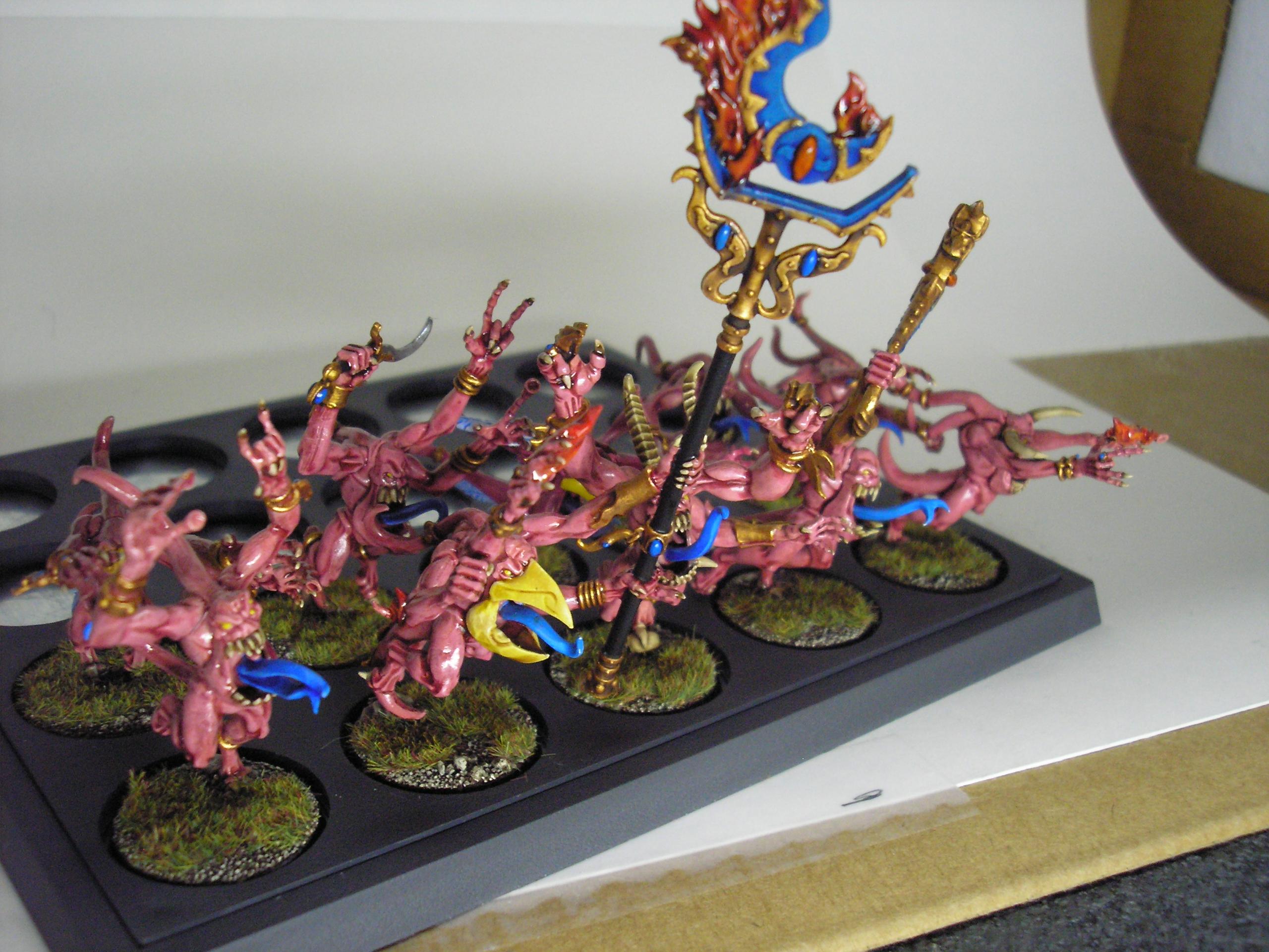 Daemons, Pink Horrors, Tzeentch