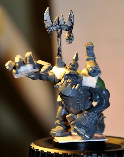 Conversion, Dakka Dakka, Greenstuff, Nob, Orks, Power Fist, Power Klaw, Waaagh