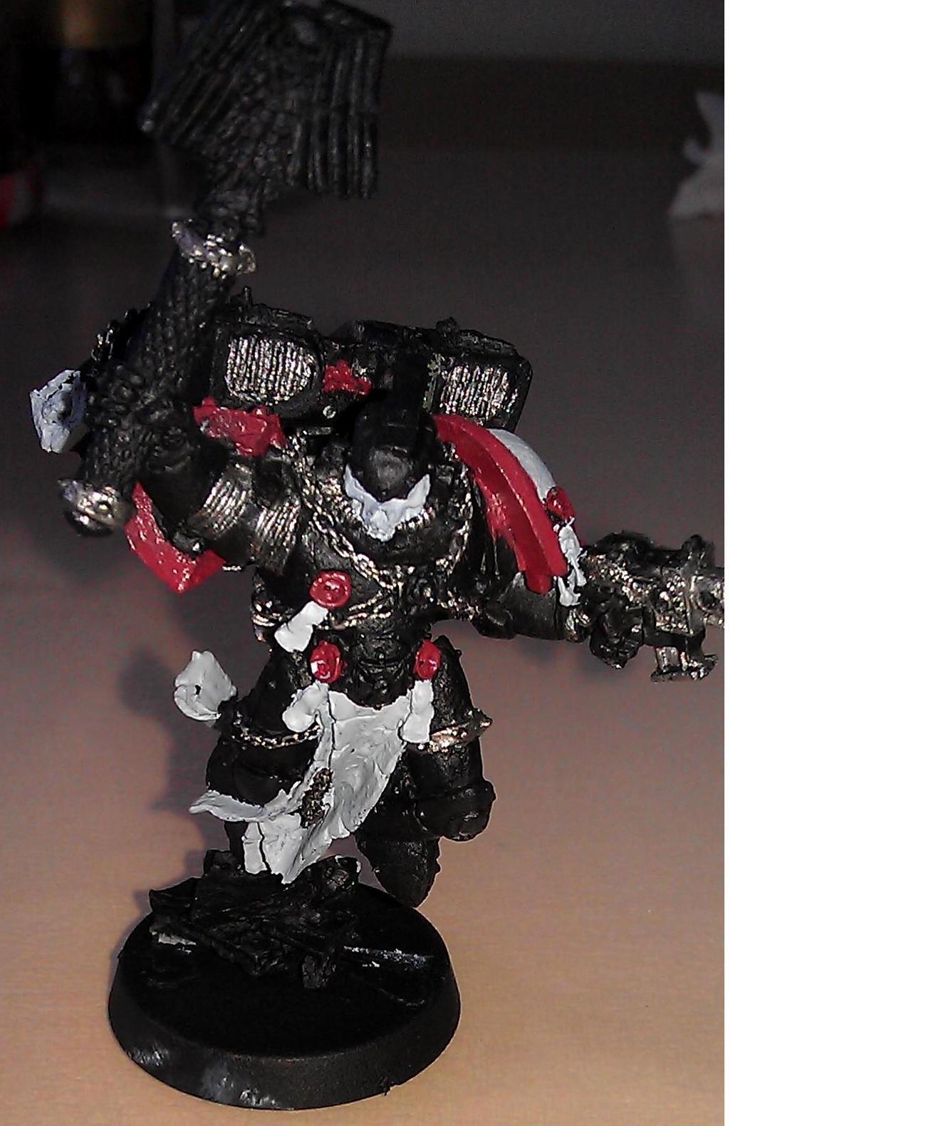 Chaplain, Finecast, Space Marines, Work In Progress