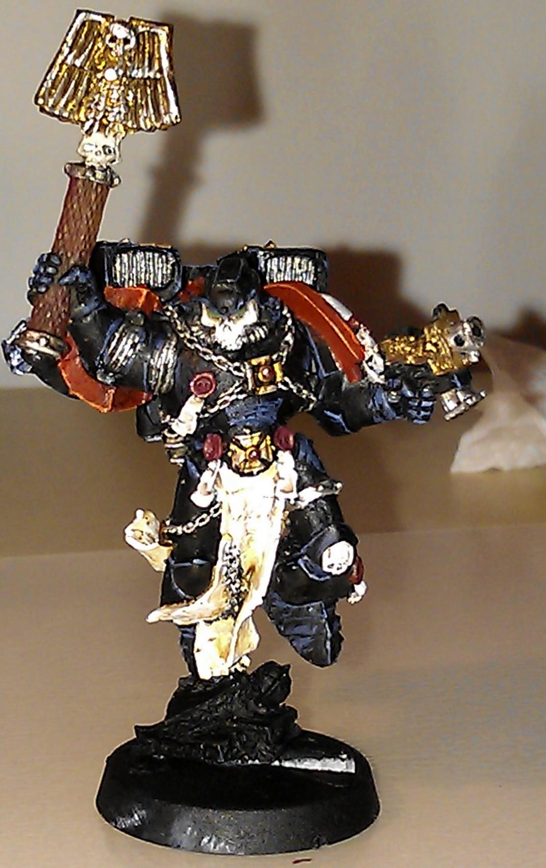 Chaplain, Space Marines, Work In Progress