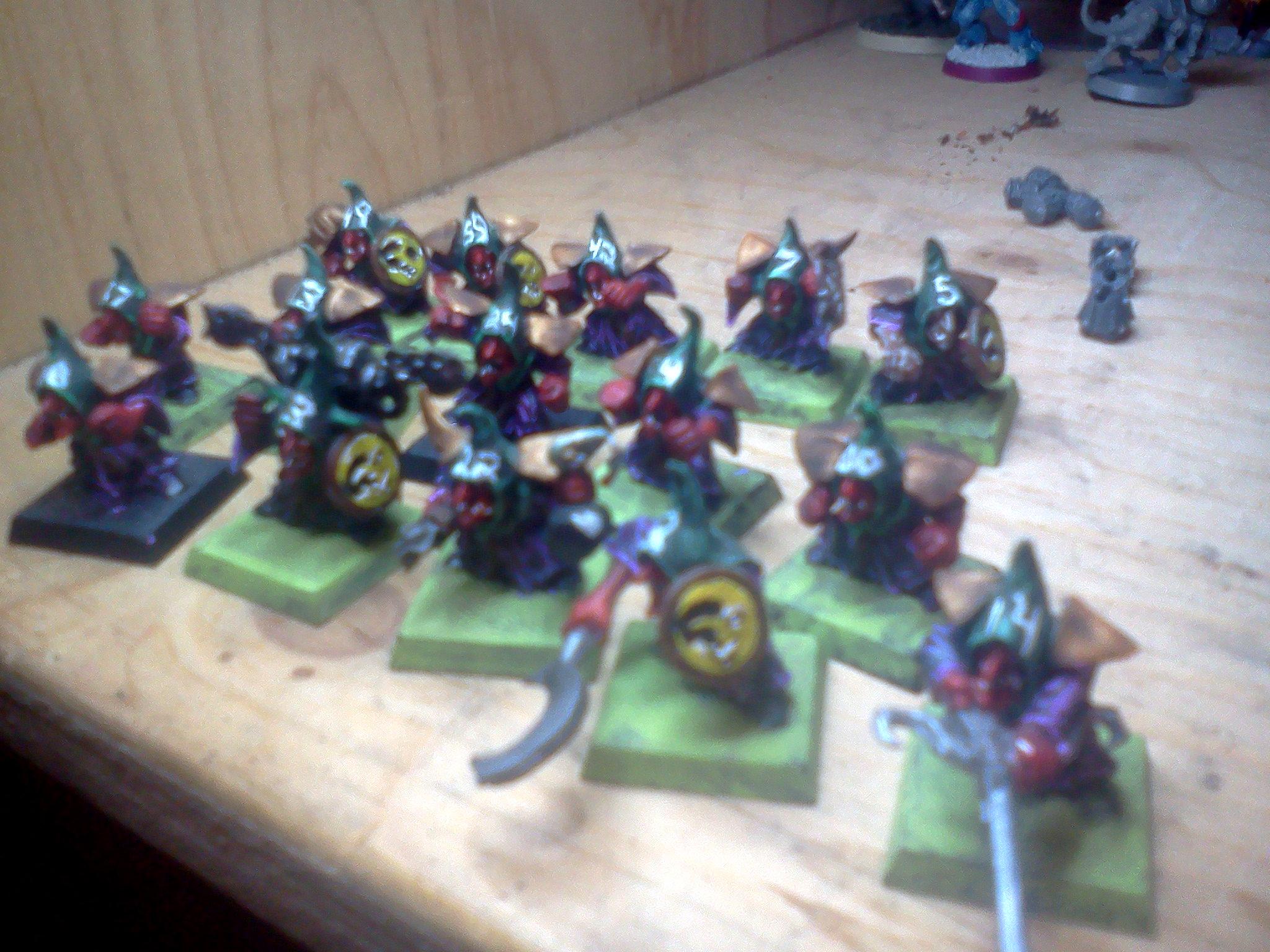 Blood Bowl, Conversion, Goblins, Night, Painted