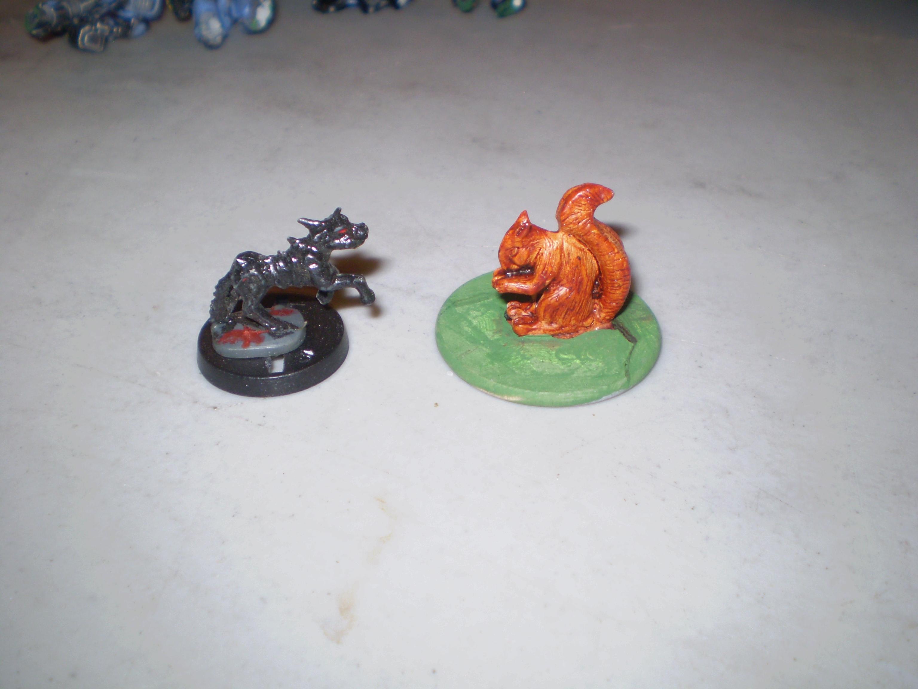 My Space Wolf Objective Markers that I might turn into a piece of Terrain now