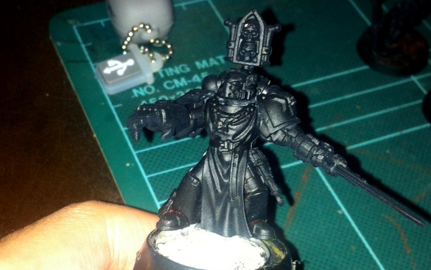 Black Templar Wip, Black Templar WIP