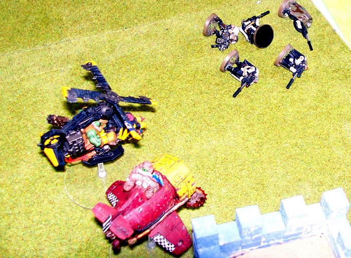 Orks Turn1 - First Blood!