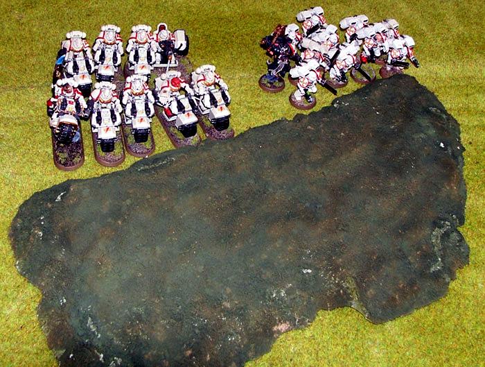 White scars Deployment