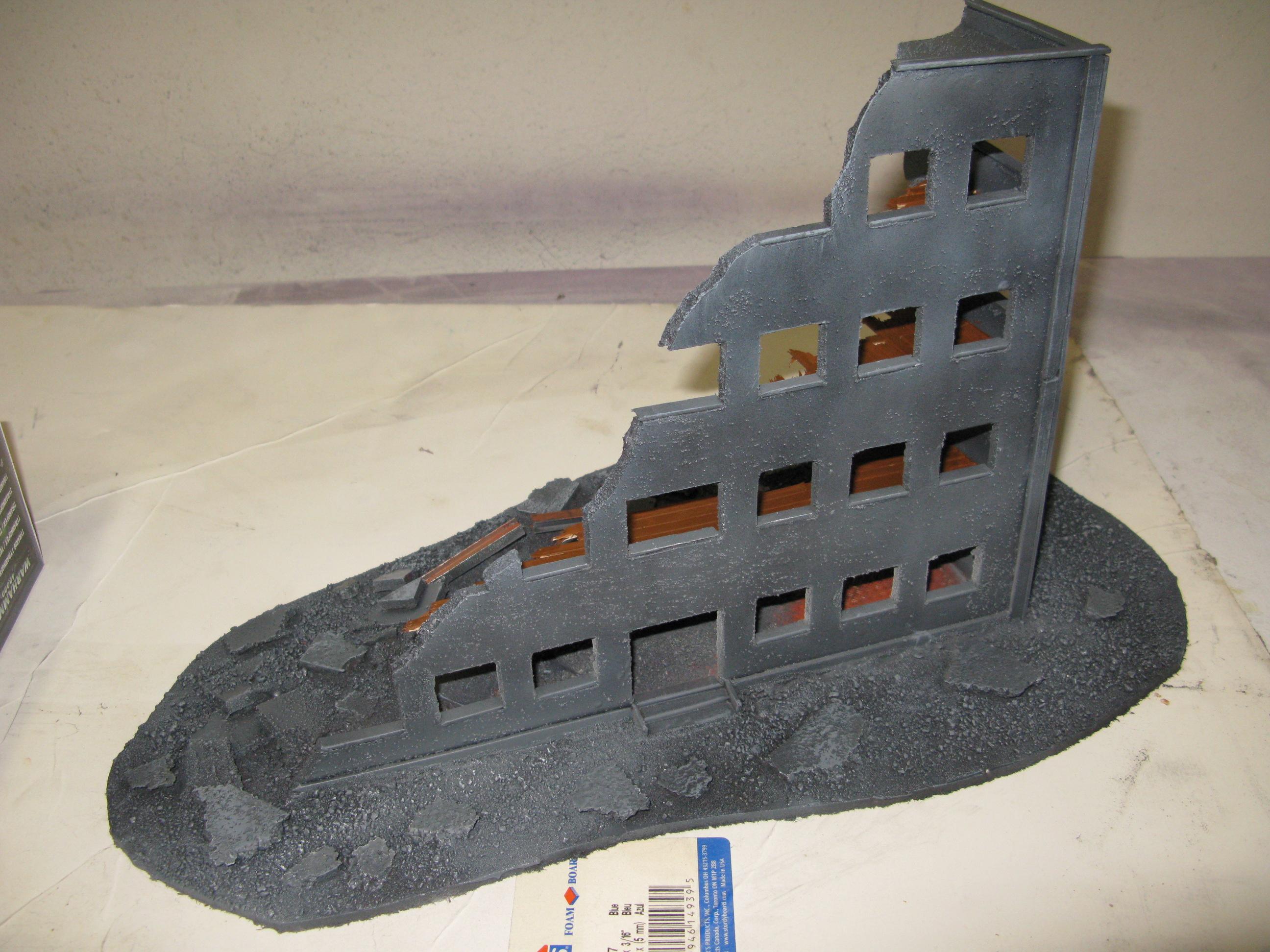 Buildings, Cities Of Death, Mdf, Ruins, Rust, Terrain. Rubble