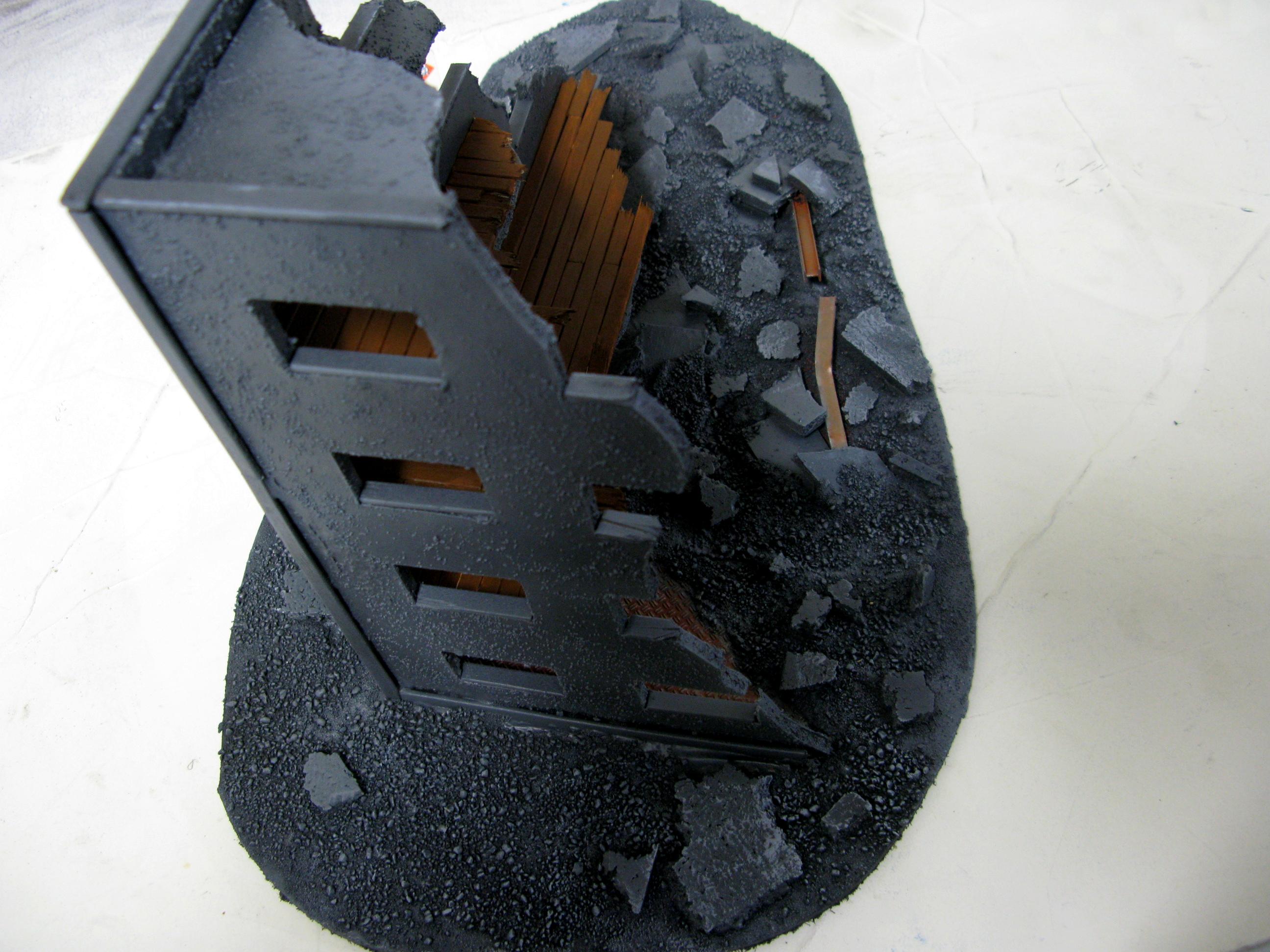 Buildings, Cities Of Death, Mdf, Ruins, Rust, Terrain. Rubble