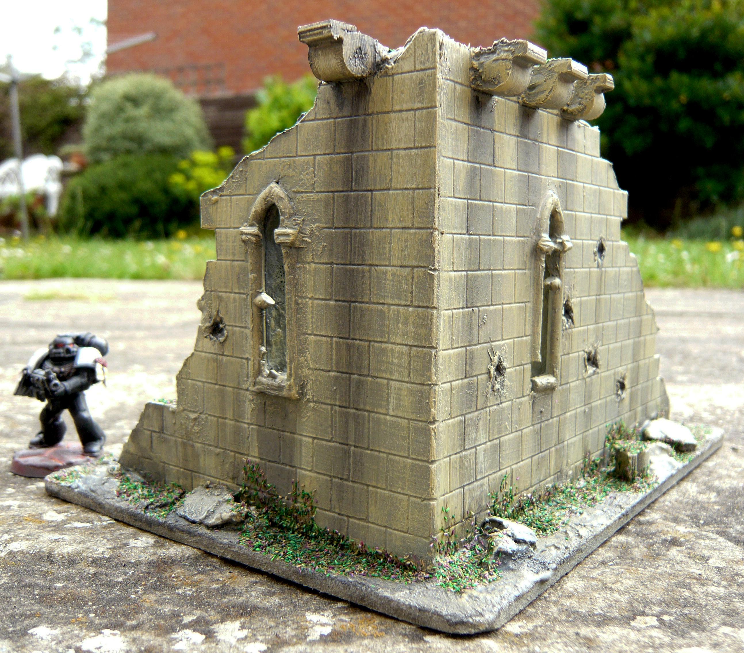 Black Templars And Terrain Pieces