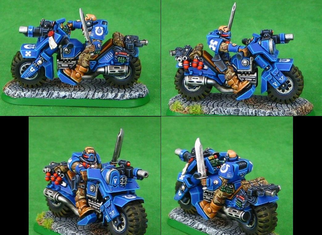 Bike, Scouts, Space Marines