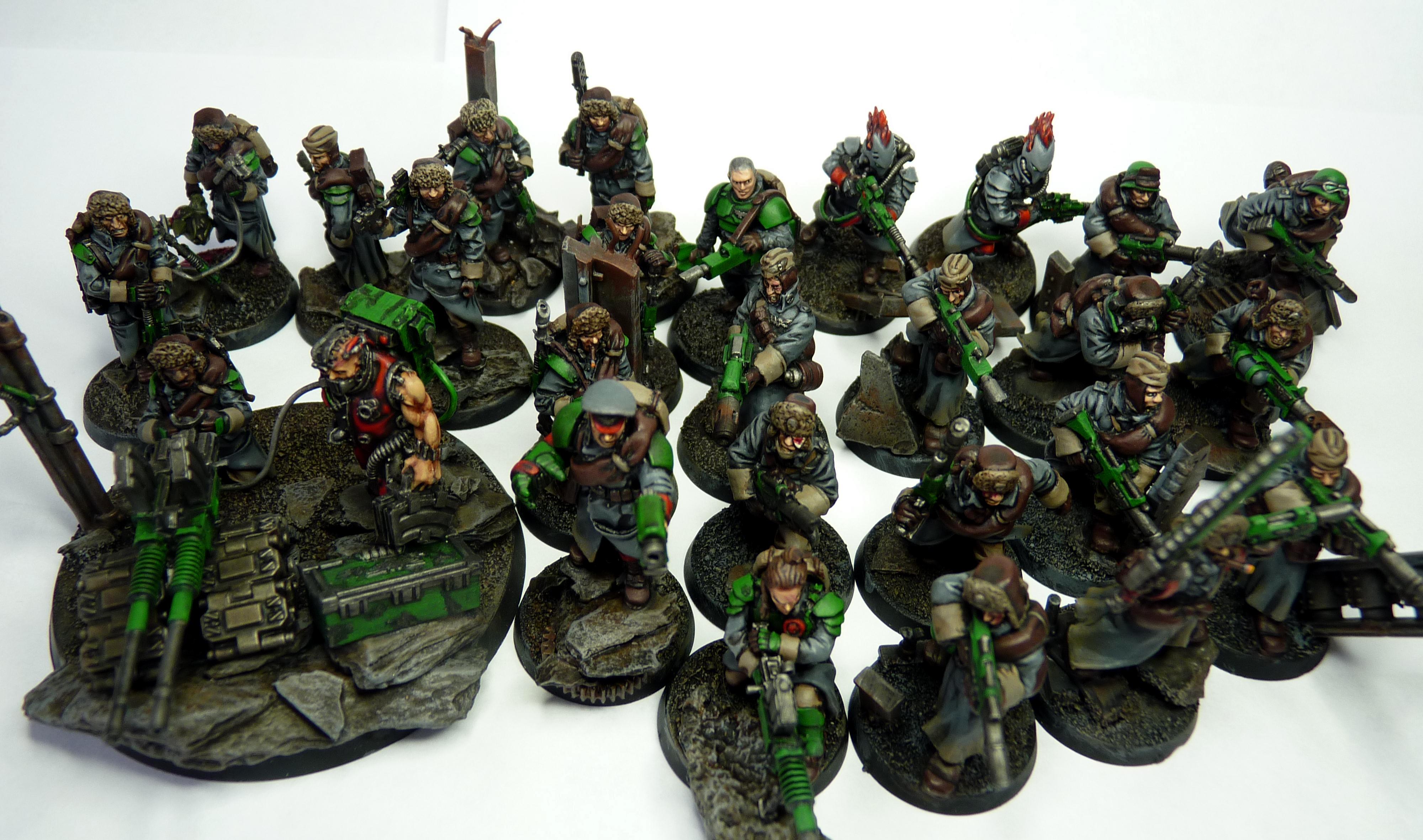 Ice Warriors, Imperial Guard, Infantry, Valhalans