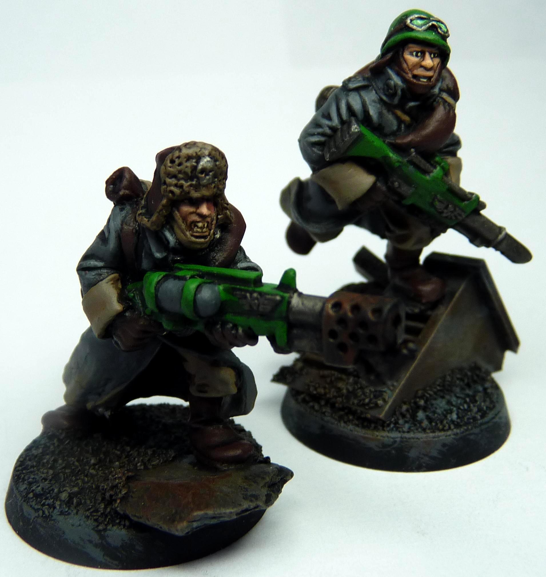 Valhallan flamer and trooper