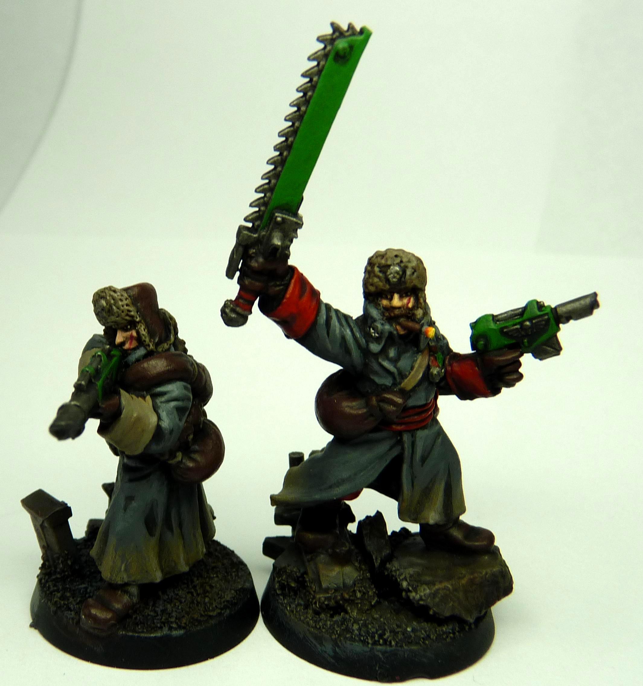 Chainsword, Imperial Guard, Sergeant, Valhallans