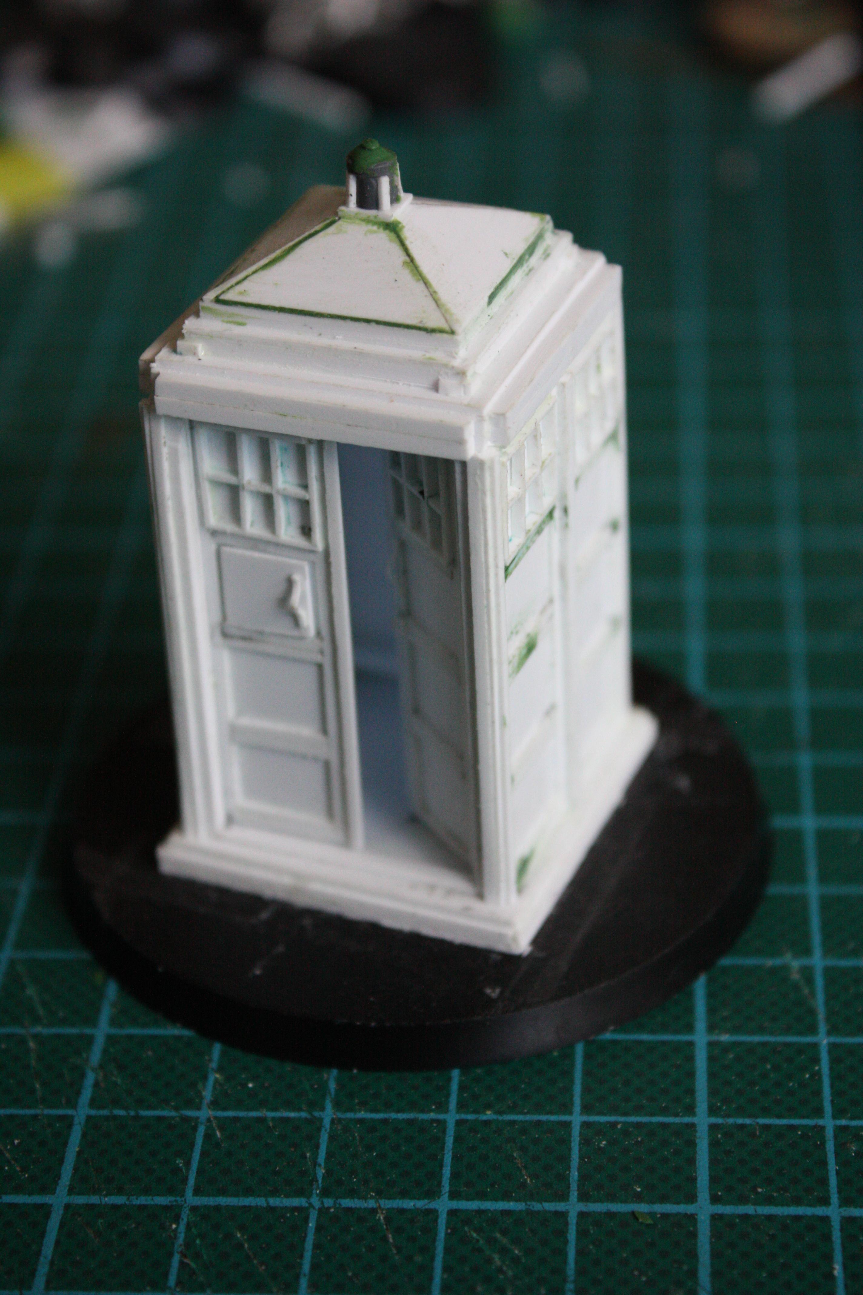 Dr Who, Scratch Build, Tardis