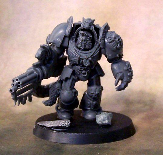 Assault Cannon, Space Marines, Space Wolves, Work In Progress