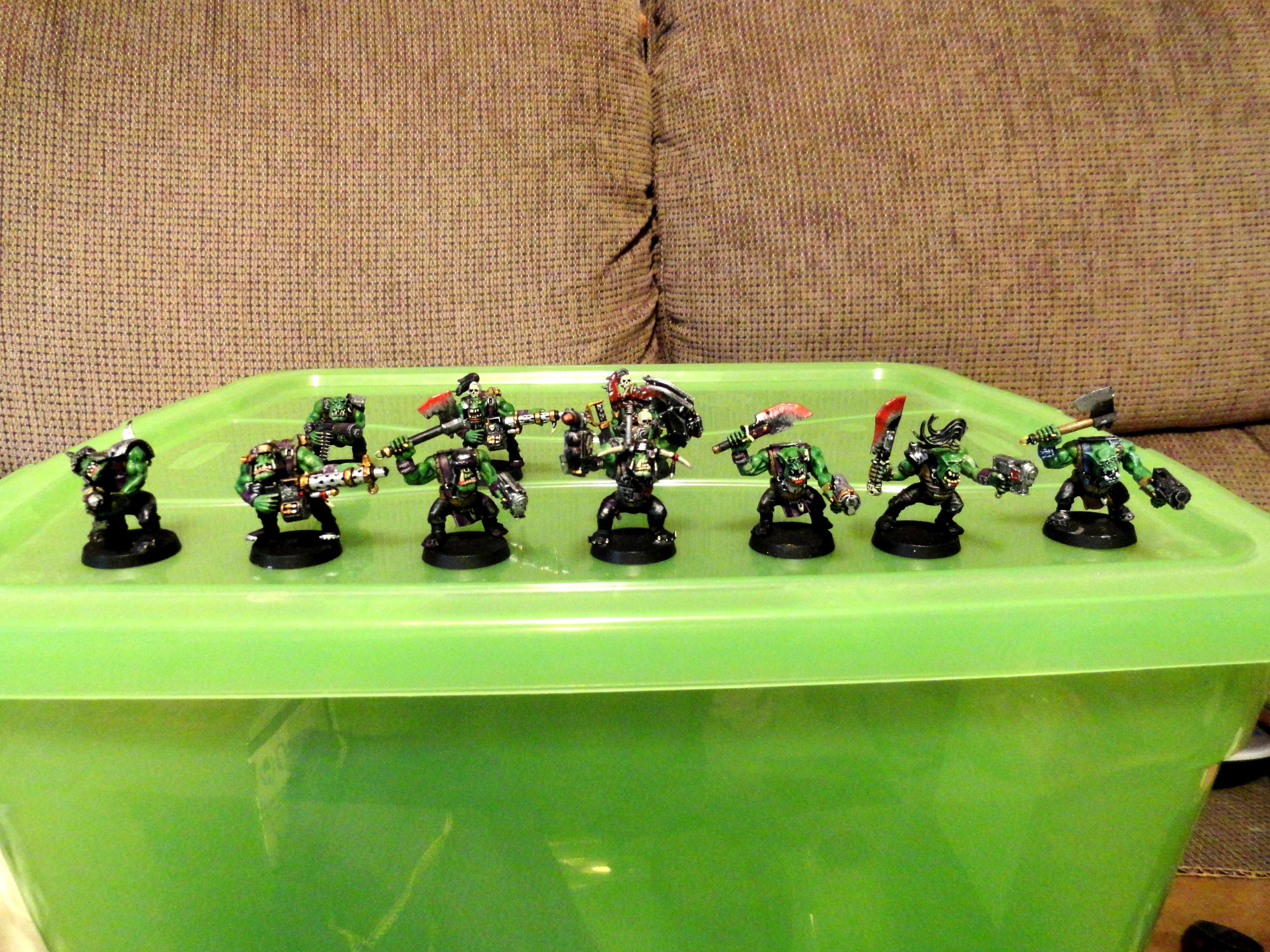 Ork Boyz (Lot #2)-- (x8) Total