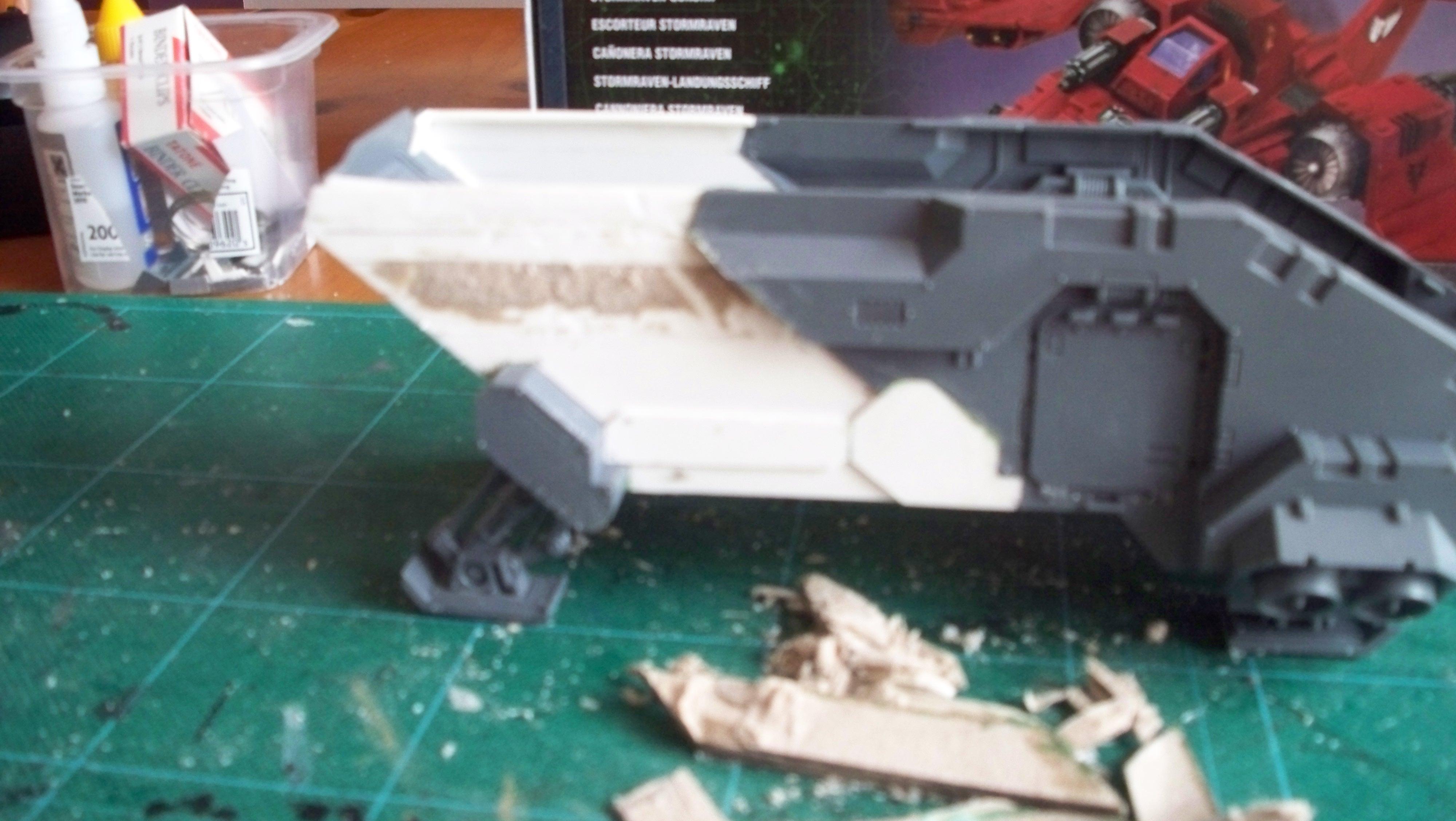 Conversion, Stormraven, Work In Progress