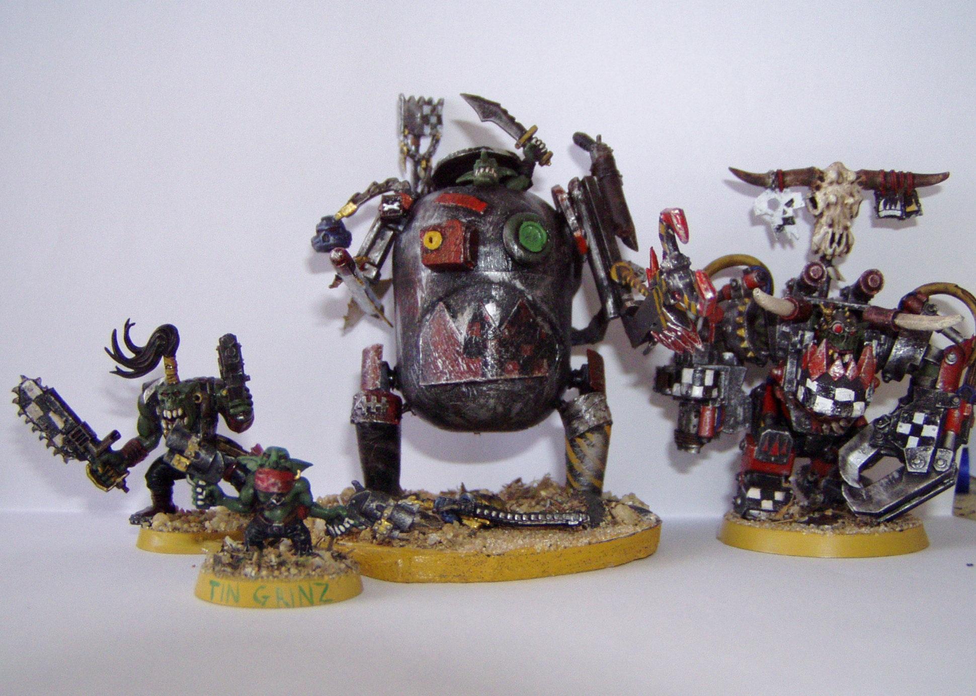 Built, Conversion, Ghazghkull Thraka, Killa Kan, Orks, Scratch