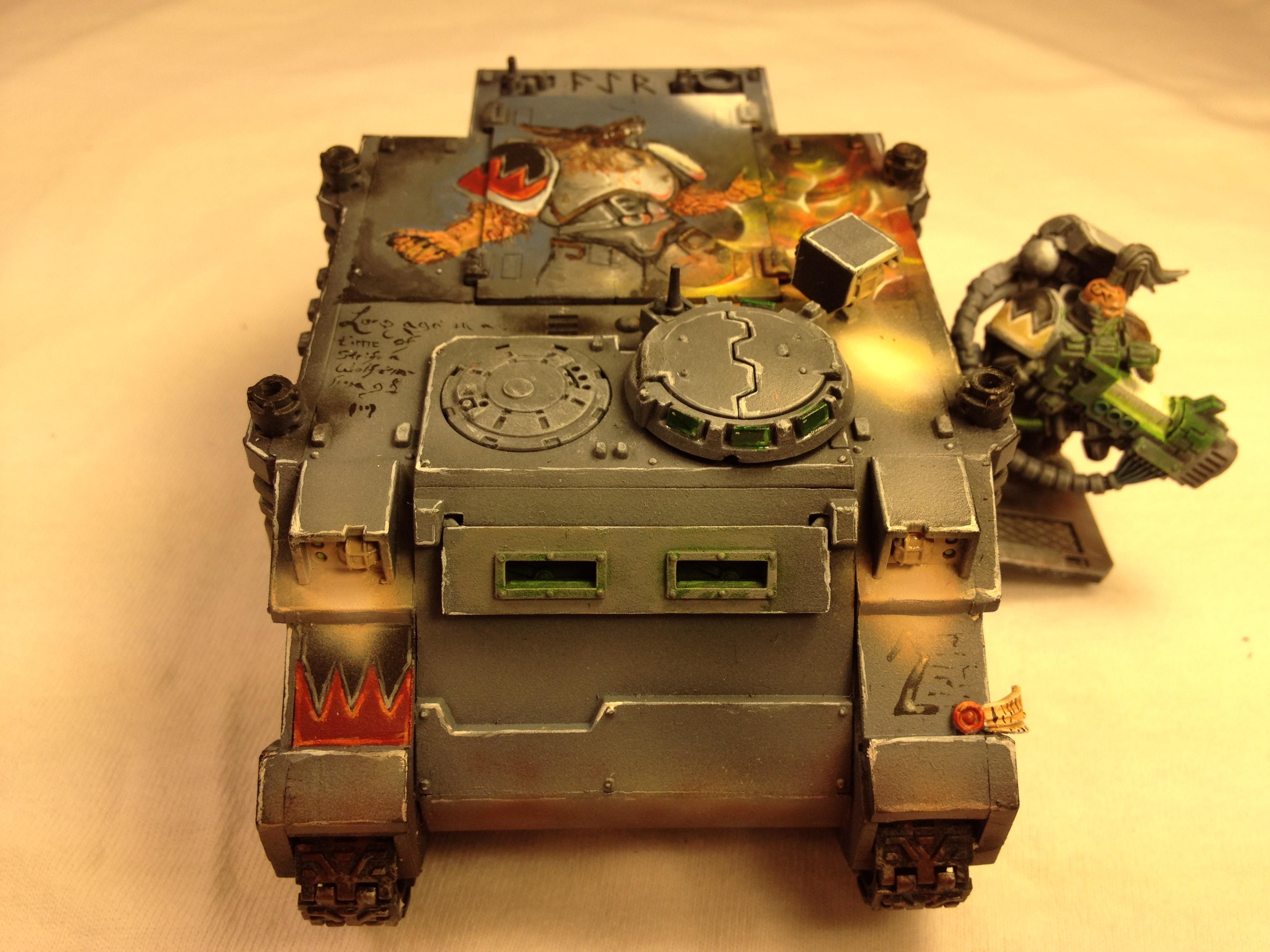 Freehand, Object Source Lighting, Rhino, Space Wolves
