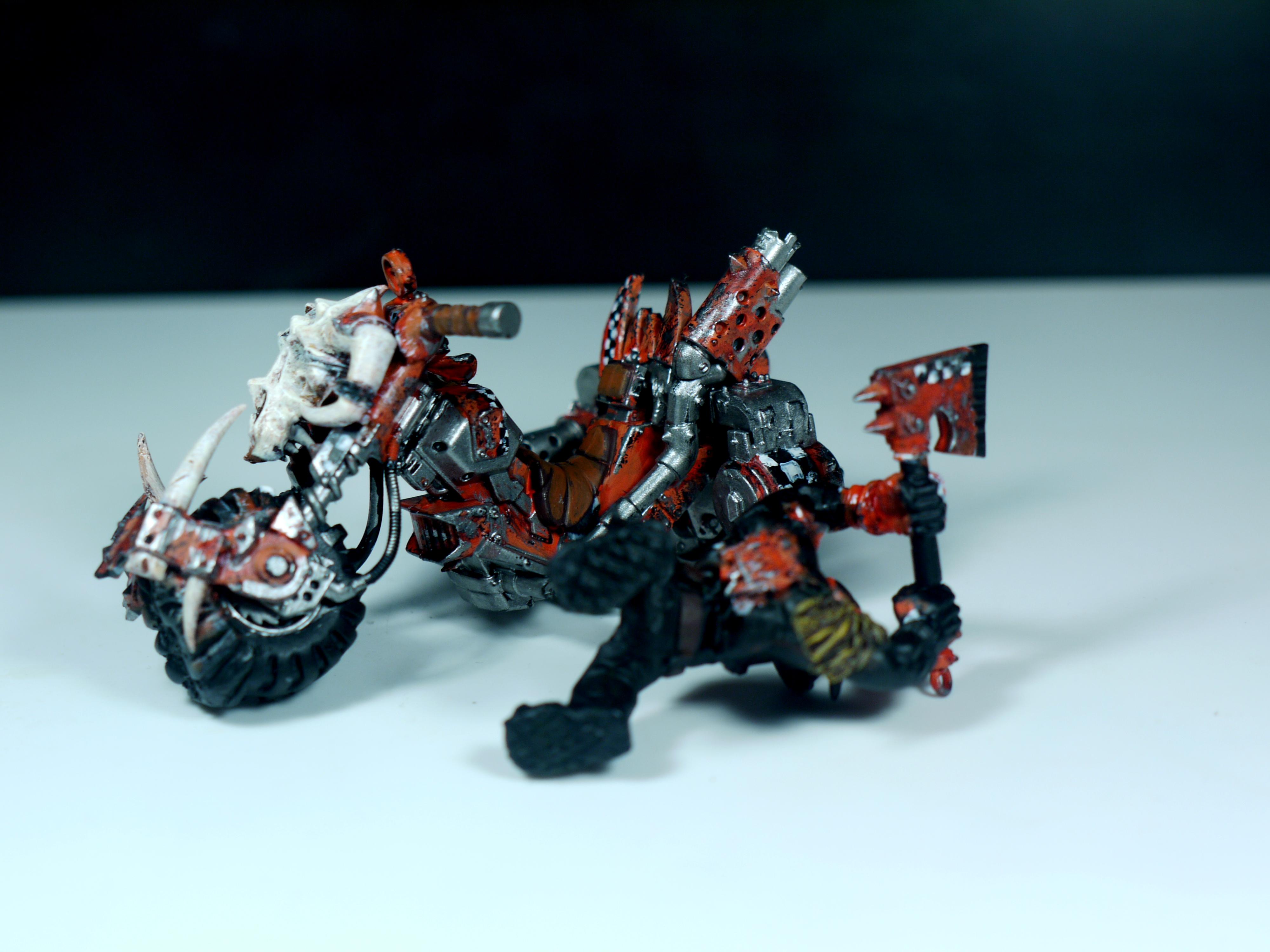 Bike, Orange, Orks, Speed, Work In Progress