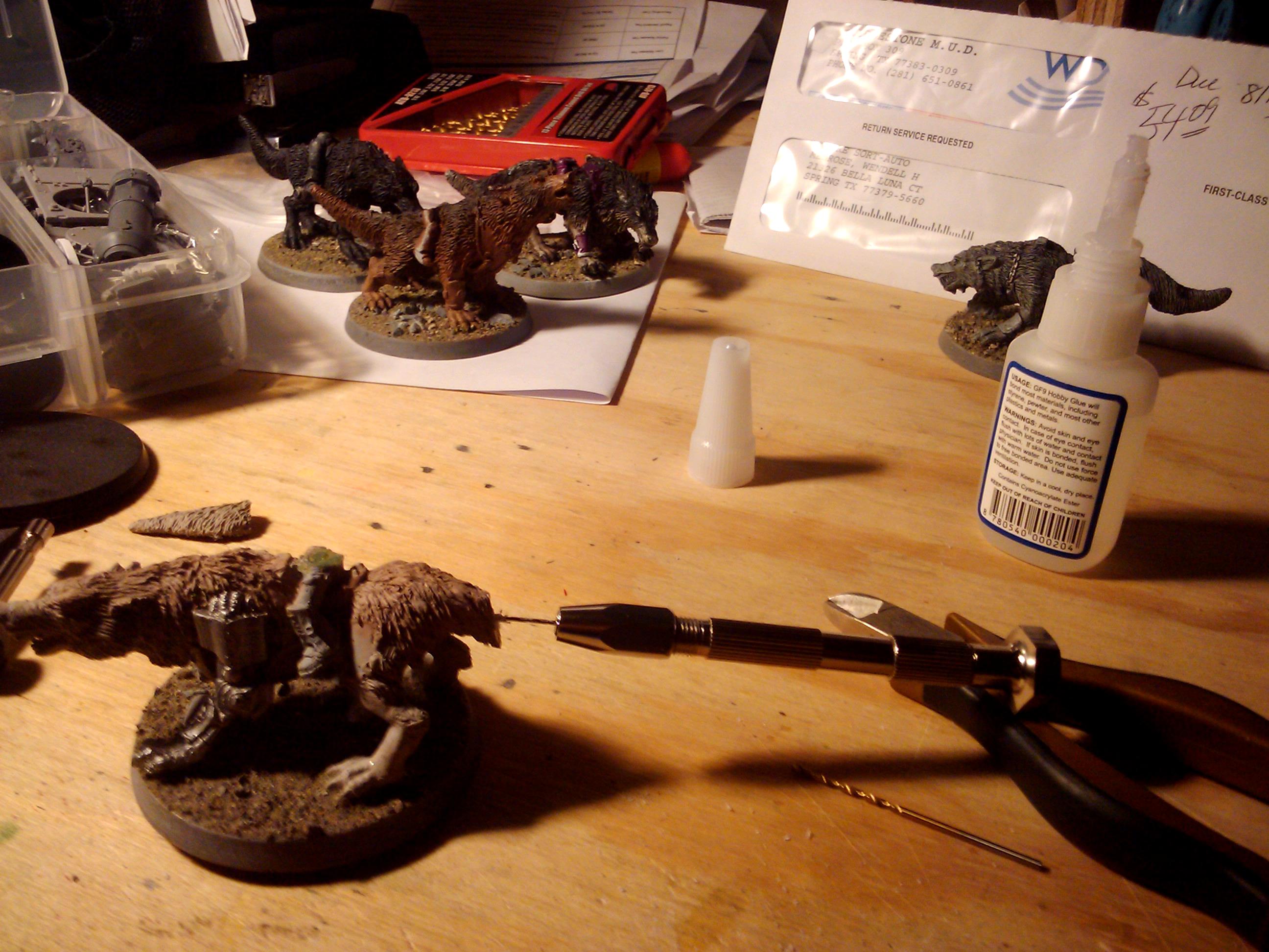 Army, Conversion, Games Workshop, Hobby, Painting, Space Wolves, Sw, Thunder Wolf, Thunderwolf, Warhammer 40,000, Warhammer Fantasy, Wolf, Wolves