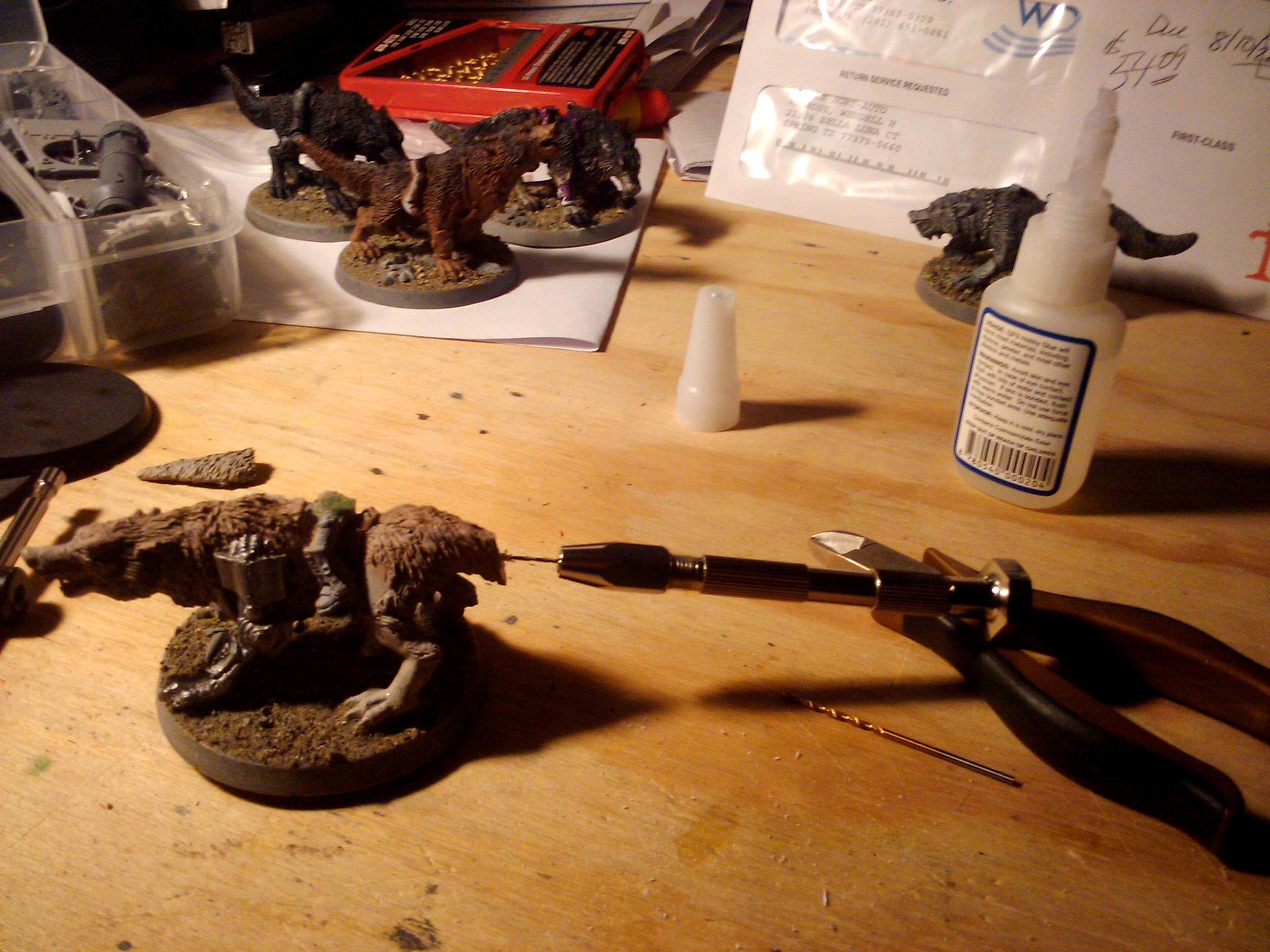 Army, Conversion, Games Workshop, Hobby, Painting, Space Wolves, Sw, Thunder Wolf, Thunderwolf, Warhammer 40,000, Warhammer Fantasy, Wolf, Wolves