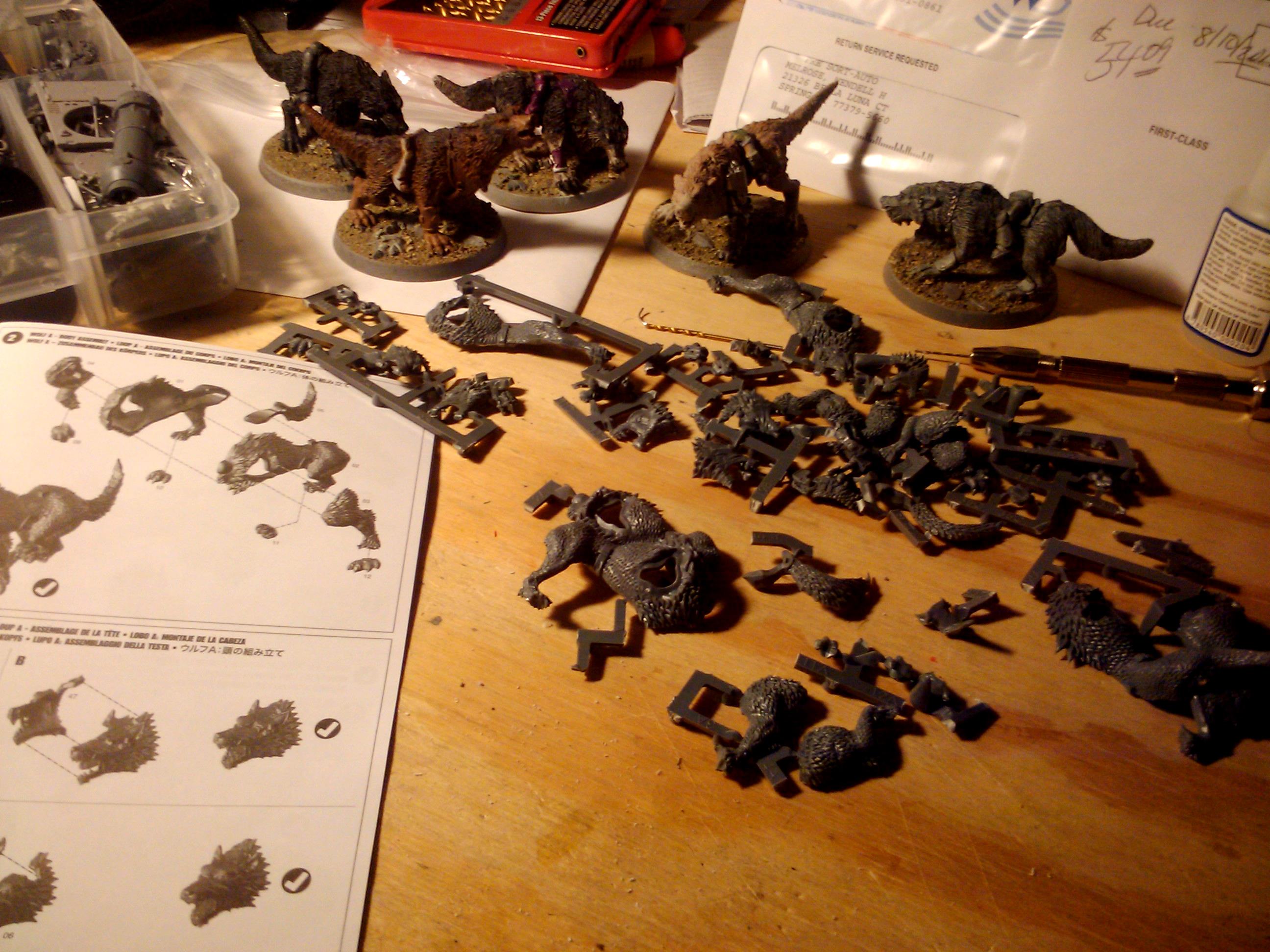 Army, Conversion, Games Workshop, Hobby, Painting, Space Wolves, Sw, Thunder Wolf, Thunderwolf, Warhammer 40,000, Warhammer Fantasy, Wolf, Wolves