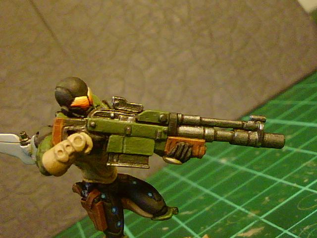 Weapon closeup