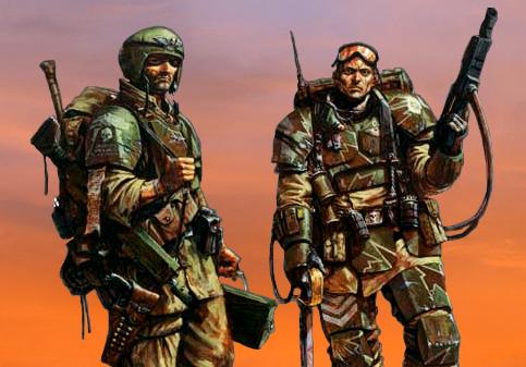 Vet and Kasrkin