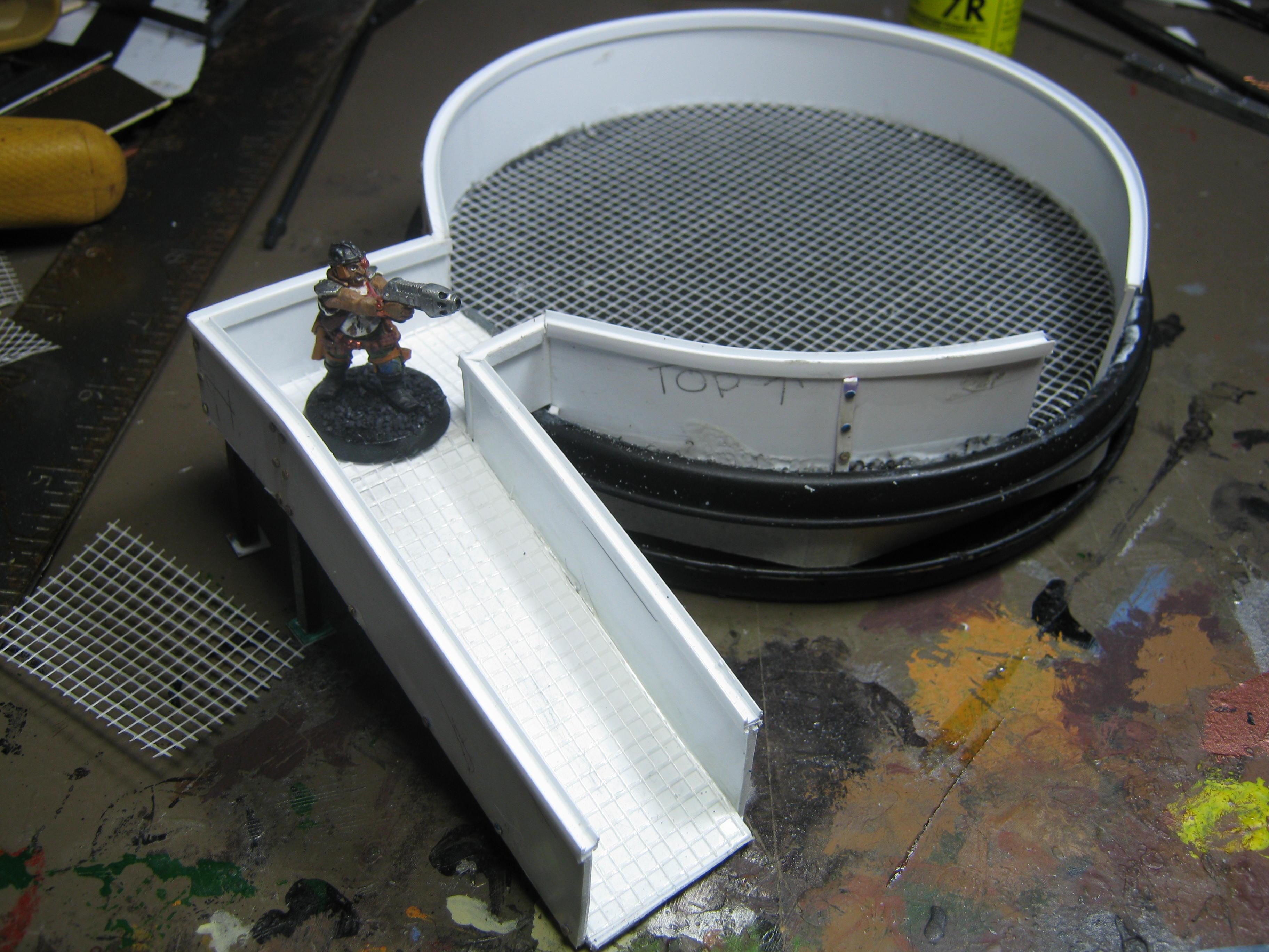 Necromunda, Plasticard, Scratch Build, Terrain, Warhammer 40,000
